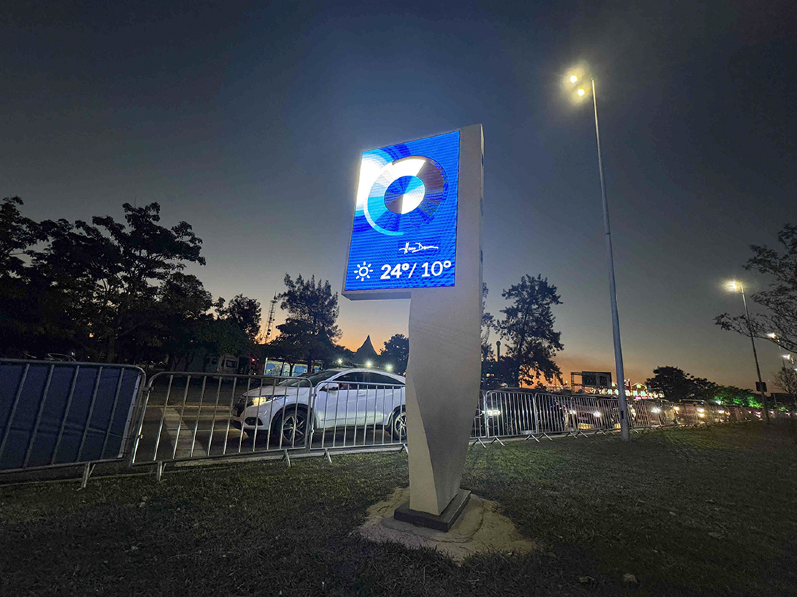 Totem foi instalado pela empresa Go Cities
