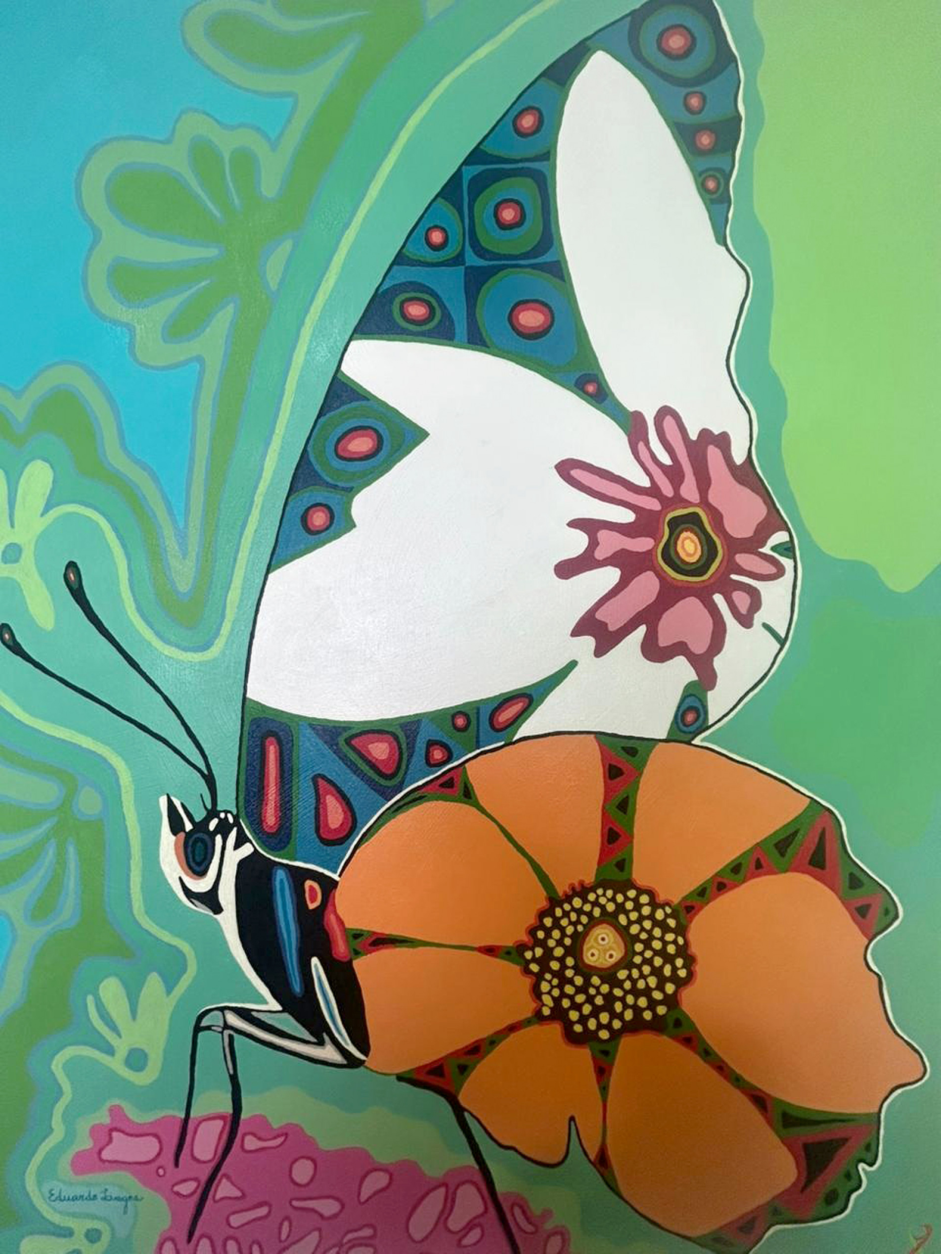 São 20 obras produzidas por artistas voluntários
