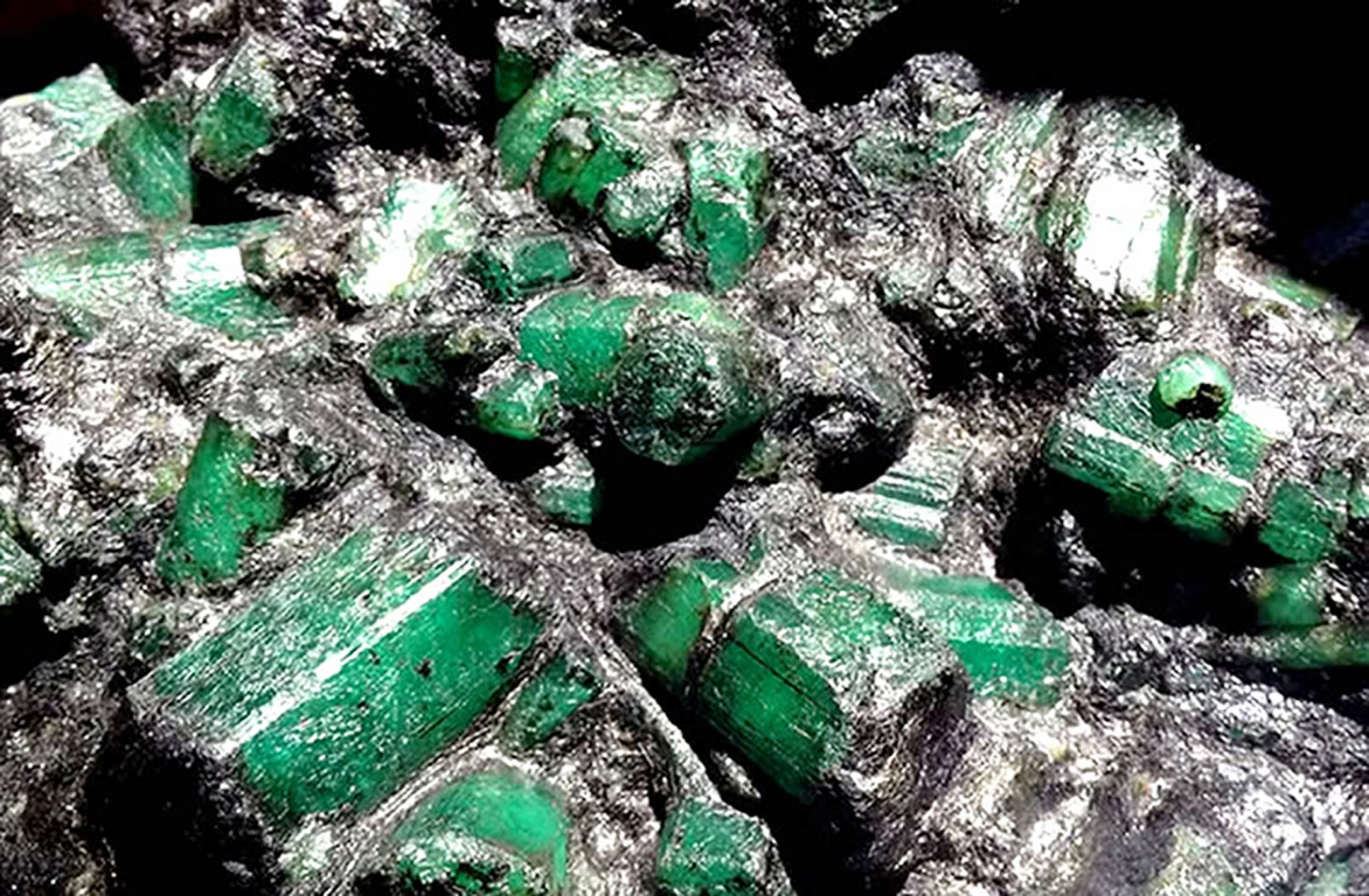 Formação foi extraída na Serra da Carnaíba, na Bahia 
