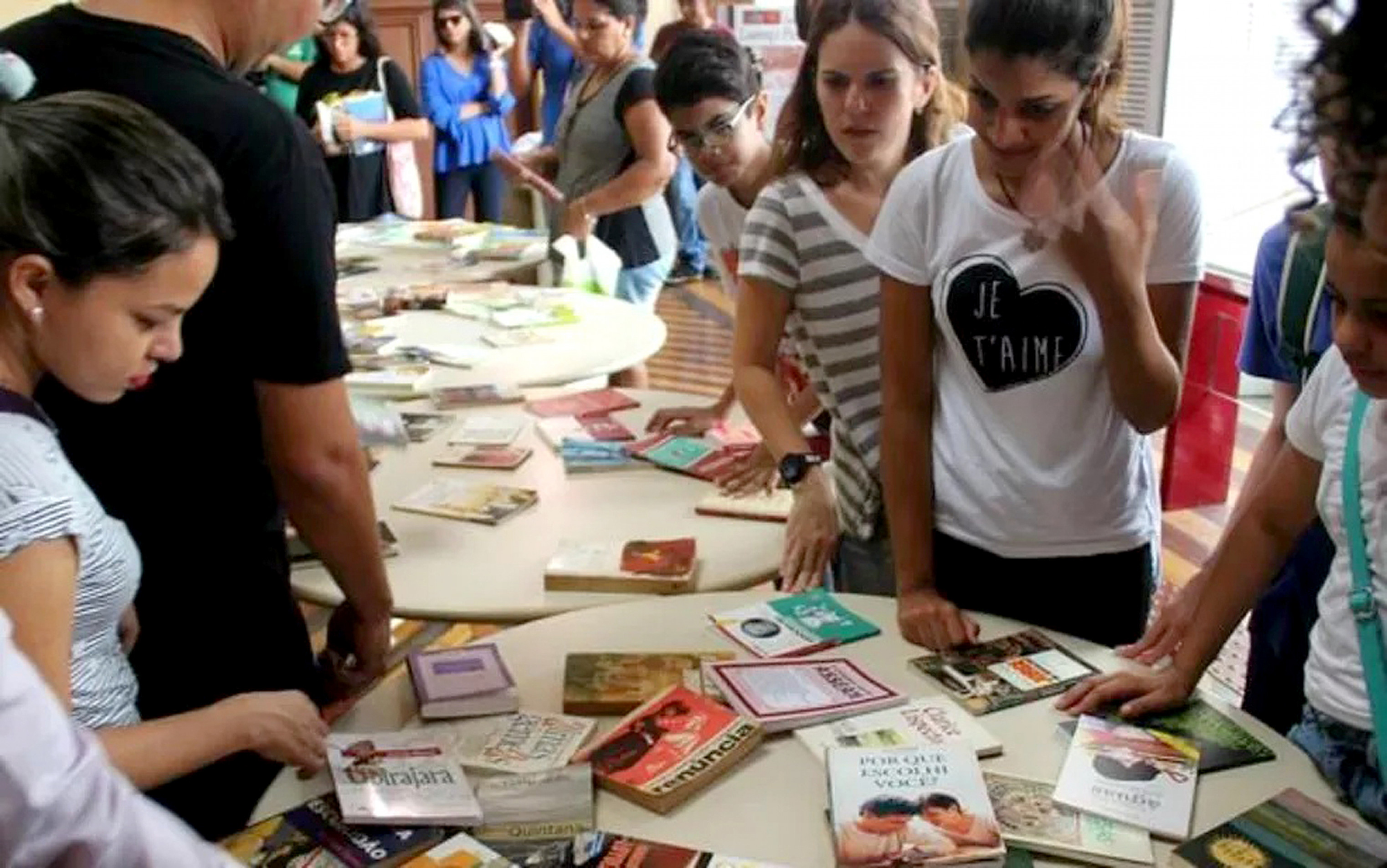 Evento ocorre das 13h às 16h na biblioteca municipal
