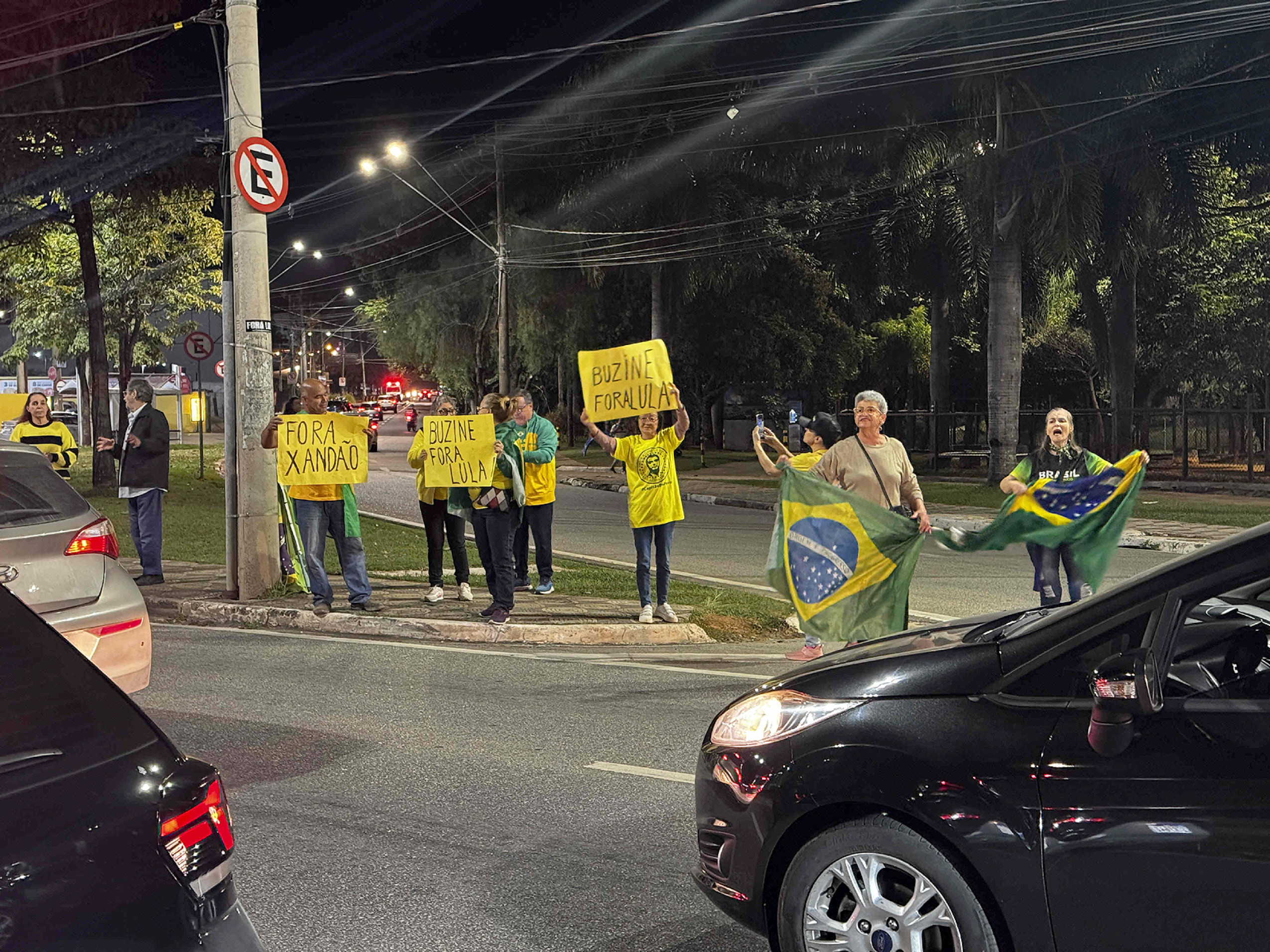 Manifestações ocorreram no Campolim ontem e na segunda
