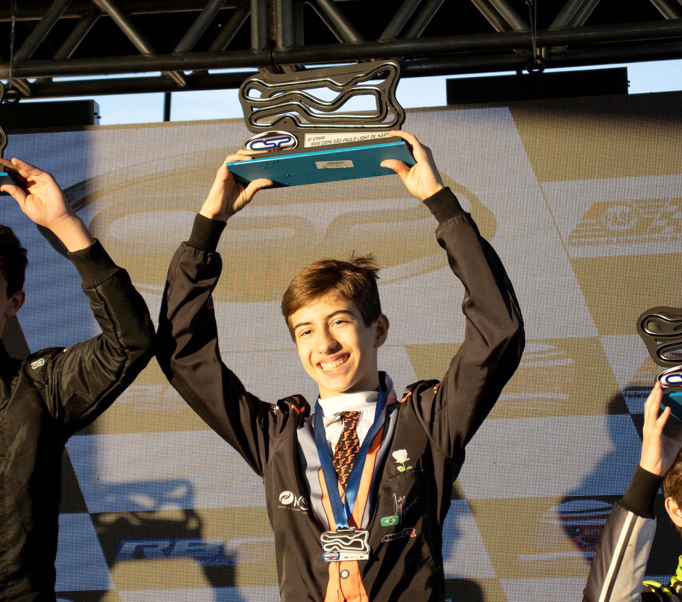 João Francisco tem muitos sonhos, sempre dentro das pistas