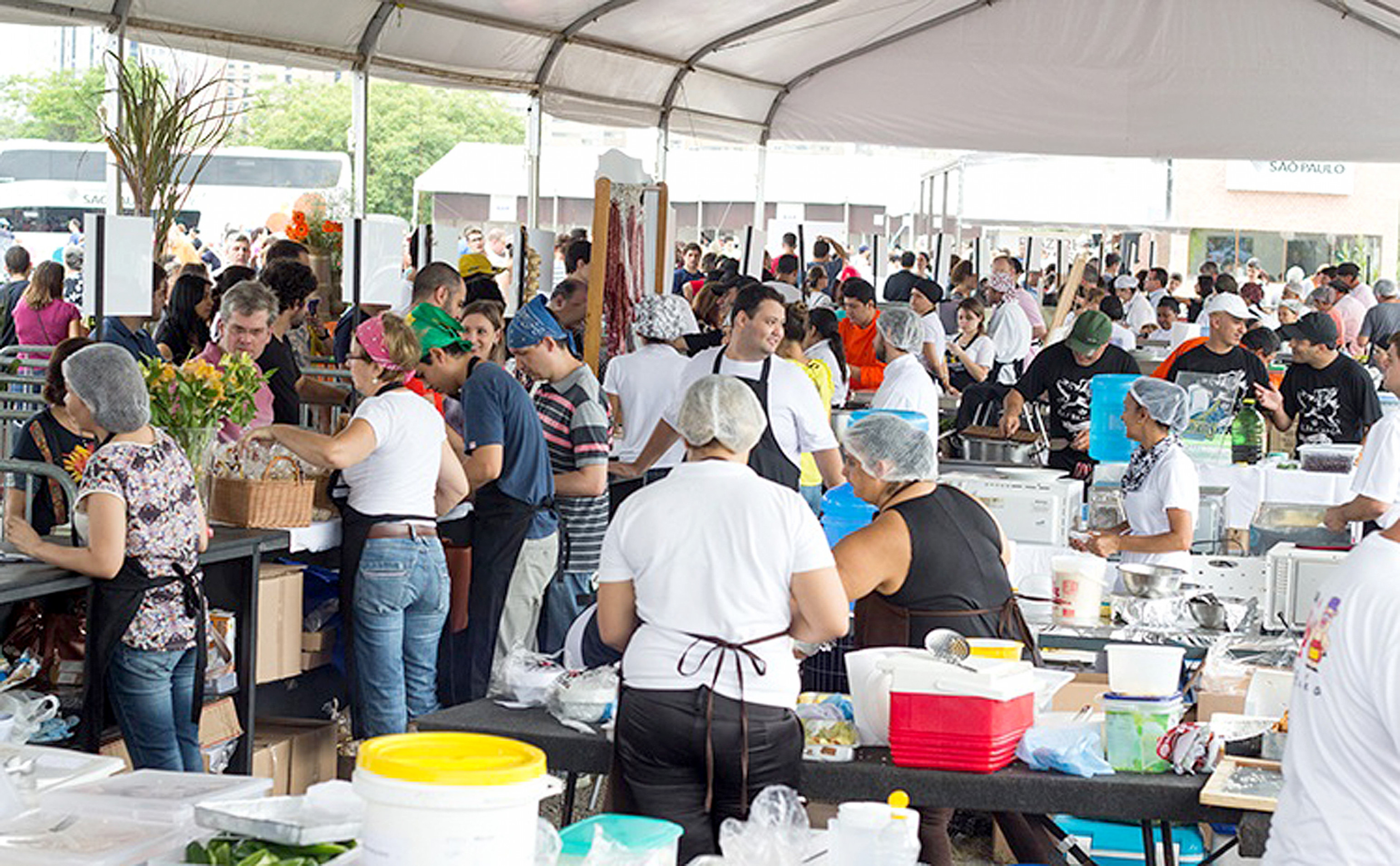 Culinária local e regional será destacada no 
evento que tem entrada gratuita no PTS