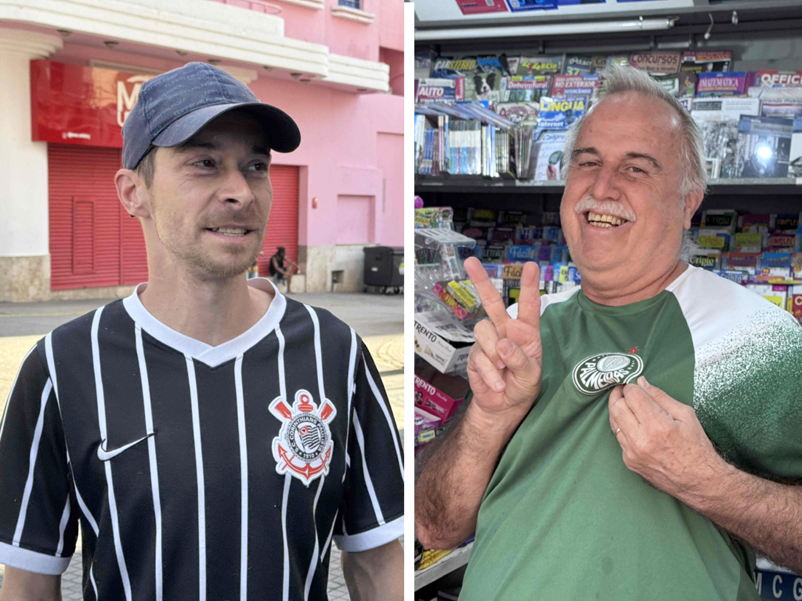 Bruno César Cortez mantém o otimismo. Miguel Júnior: chance
de vingar o Paulistão

