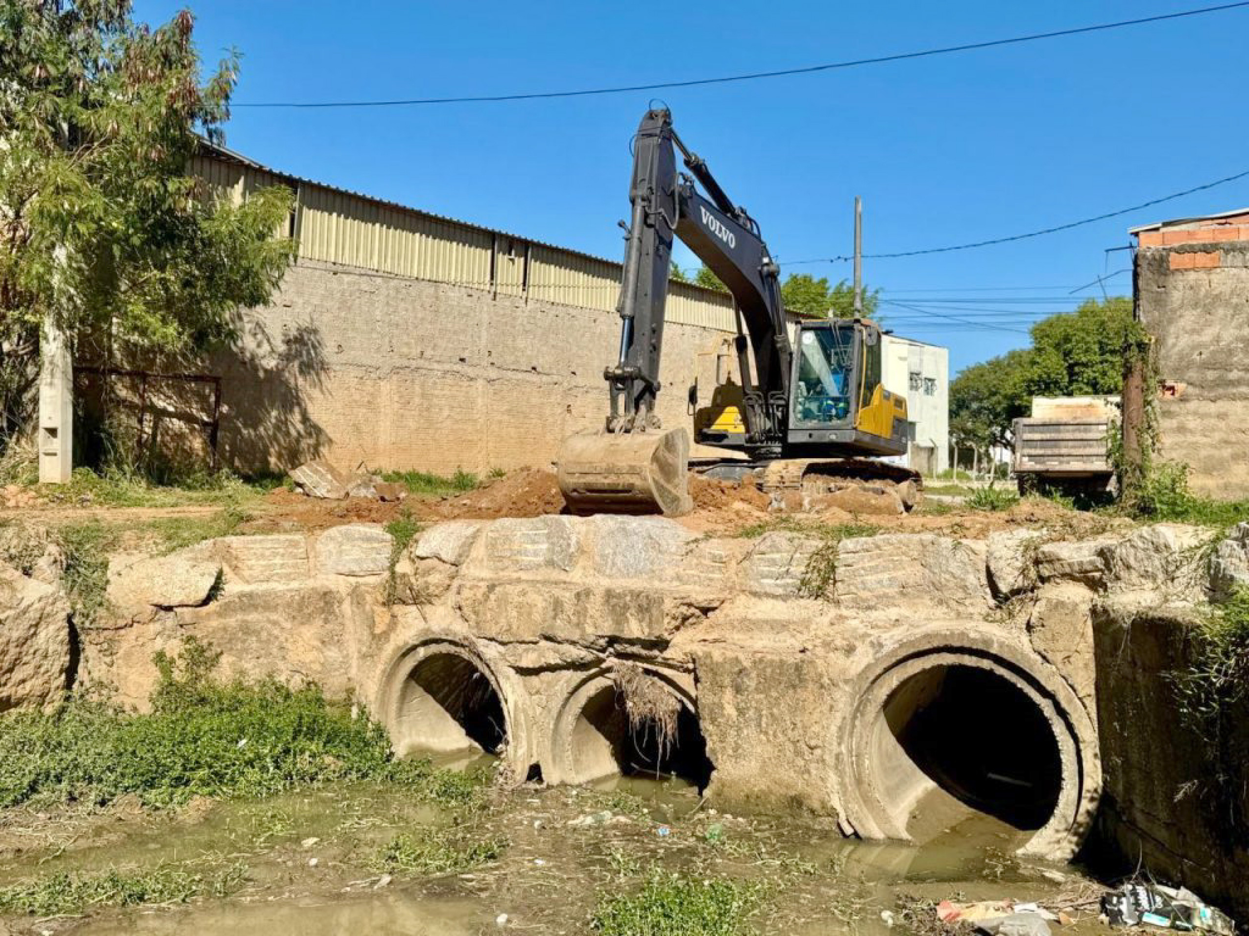 Obras têm previsão de conclusão em até 120 dias e é executada em parceria com a iniciativa privada