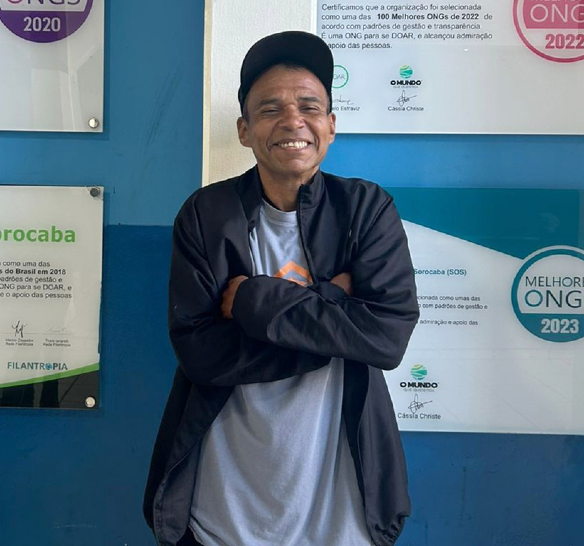 Edivandro teve uma oportunidade graças ao suporte do SOS
