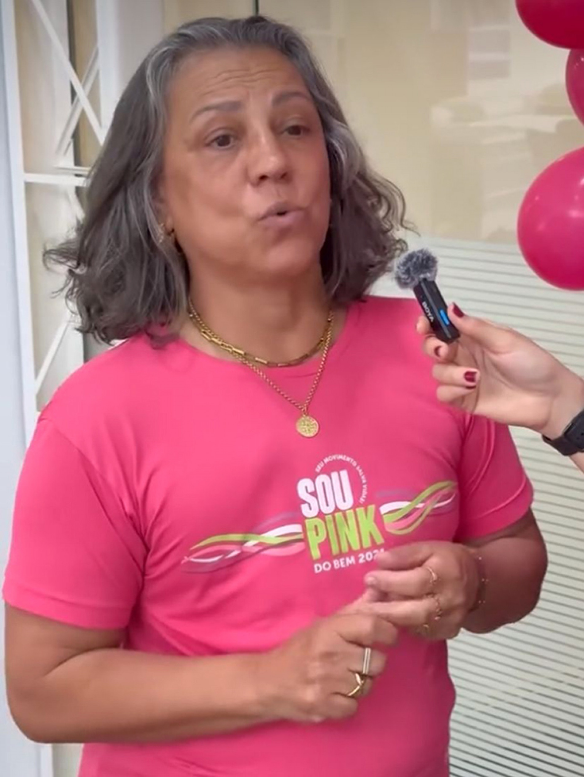 Rosana usa a própria história de superação para apoiar outras mulheres
