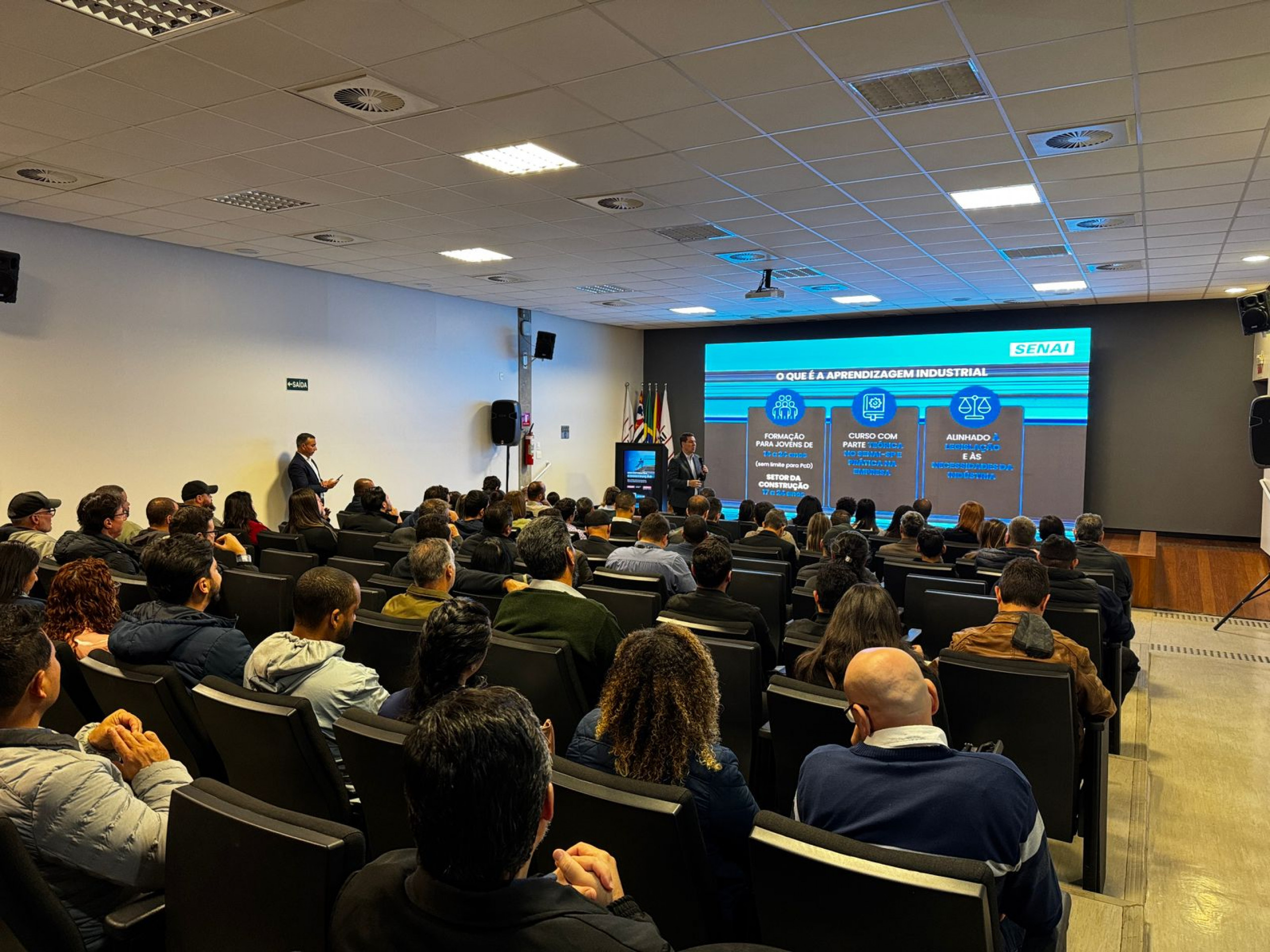 O evento ocorreu na unidade Itavuvu do SENAI Sorocaba