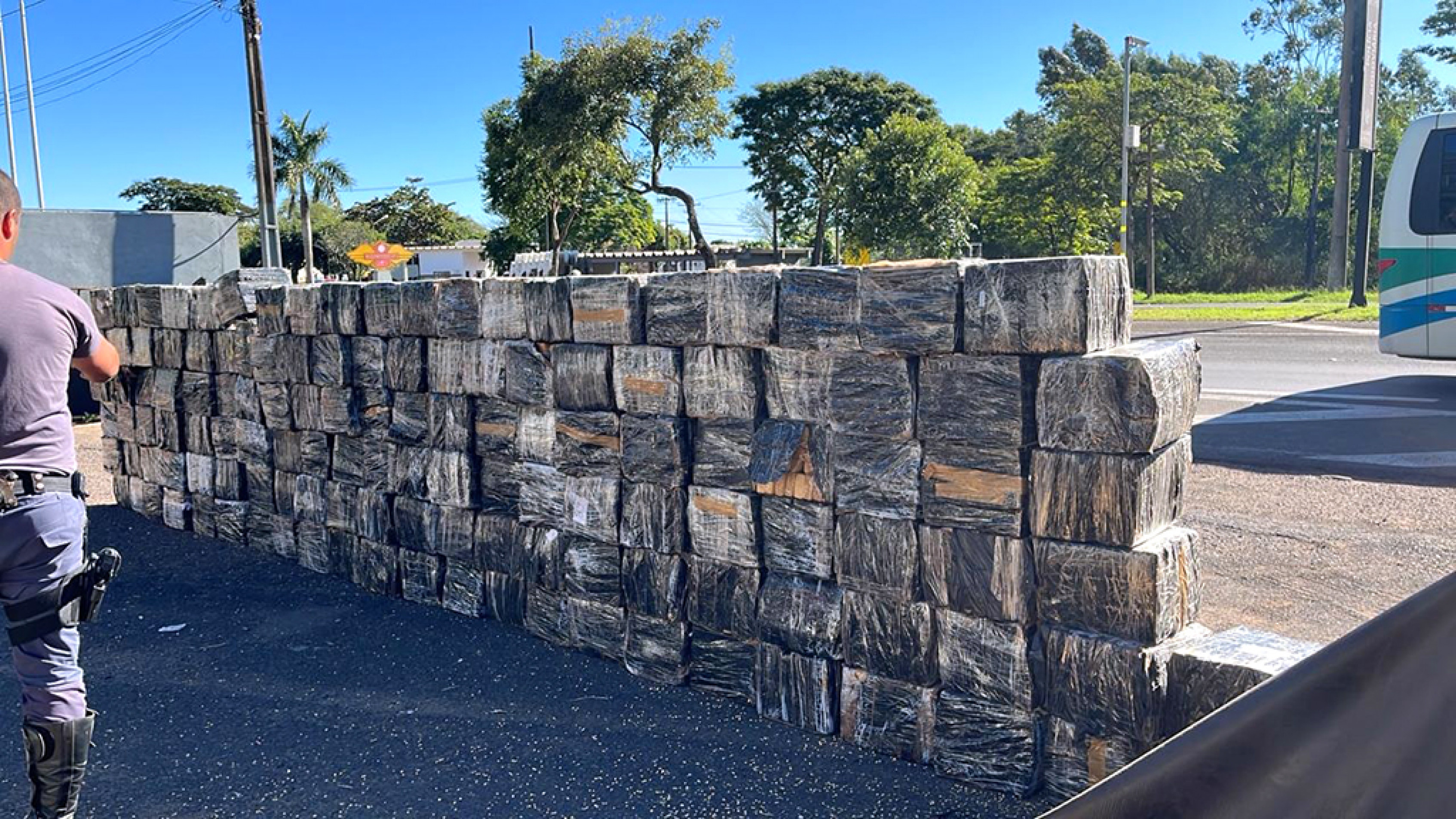 Maior parte das apreensões foi de maconha, com 84,2 toneladas
