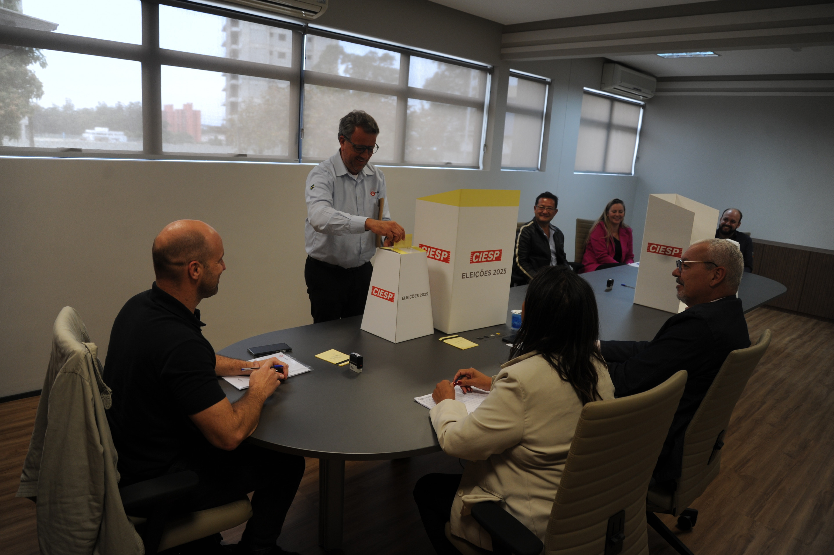 Associado vota na sede regional do Ciesp em Sorocaba