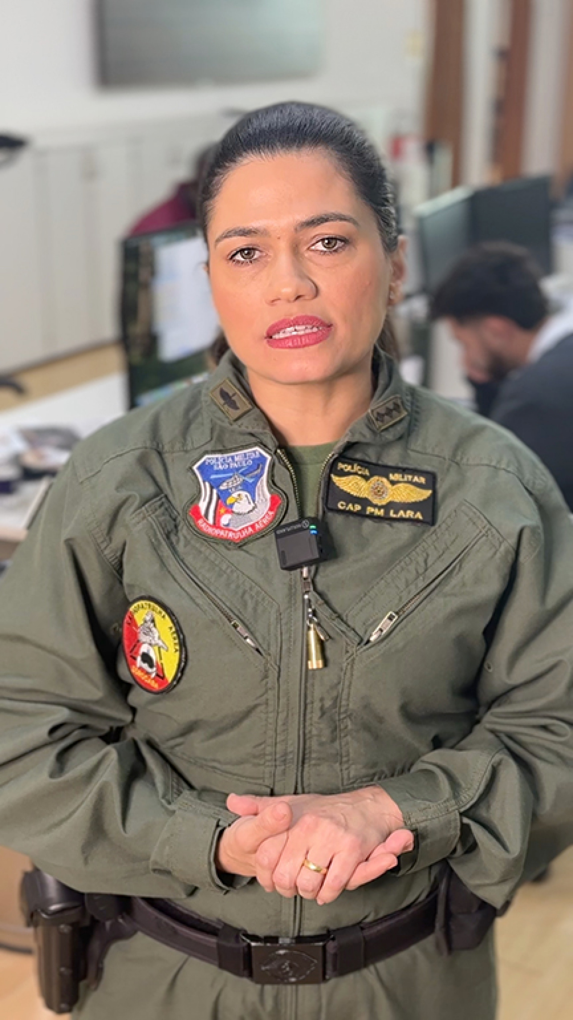 Capitão Lara comanda ações aéreas de resgate e combate ao crime em Sorocaba