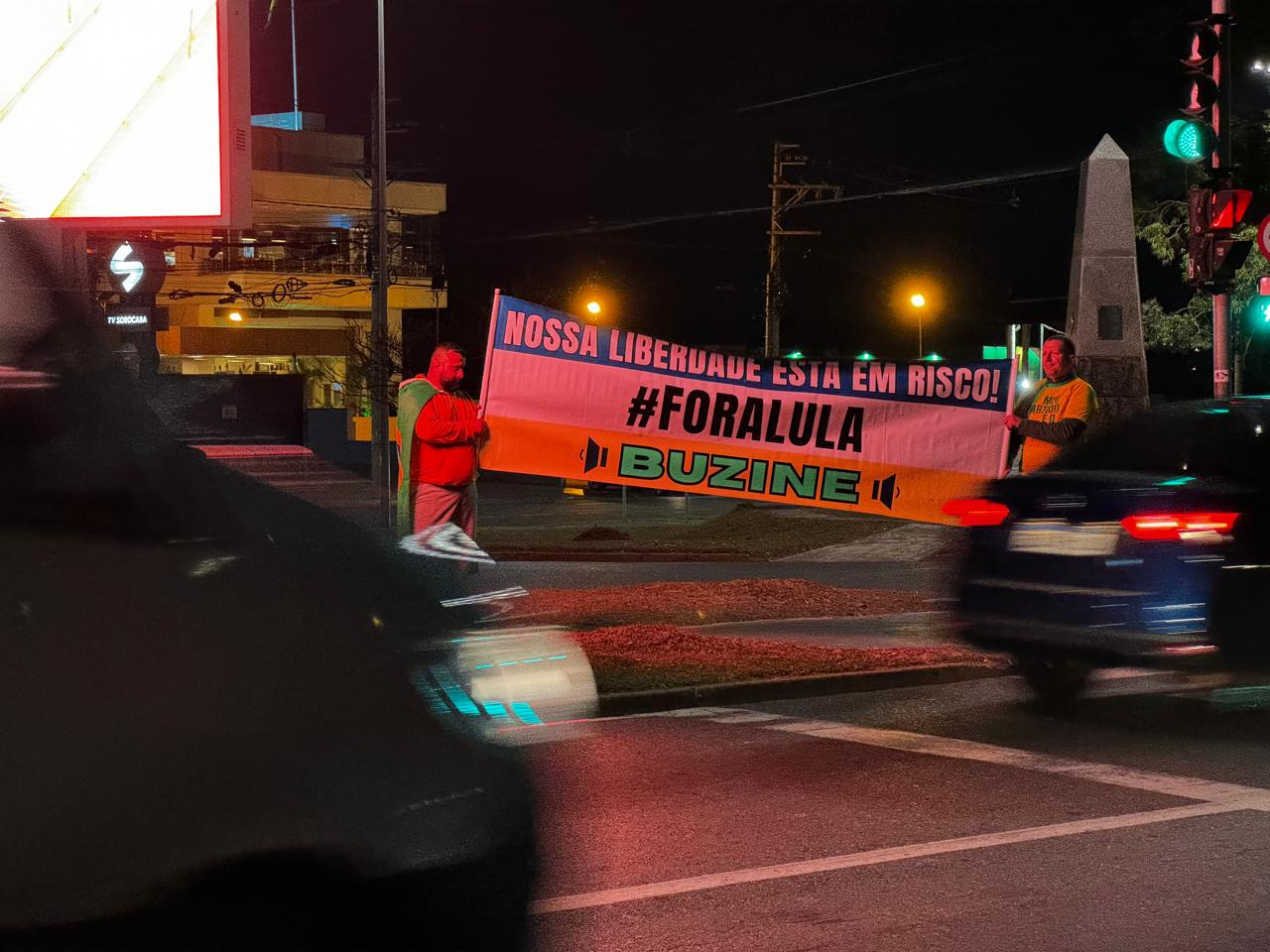 Manifestantes pediam Impeachment do presidente Lula e de Alexandre de Moraes 