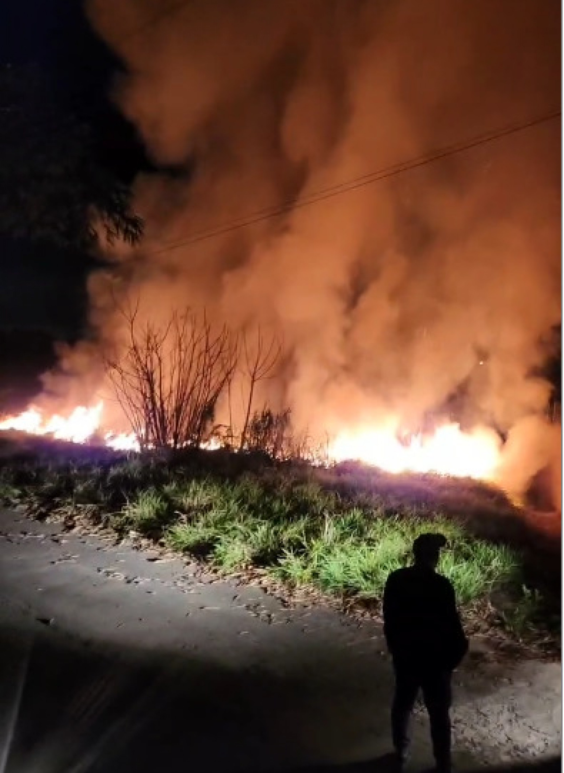 A operação de combate contou com o apoio de cinco viaturas, incluindo uma de Sorocaba