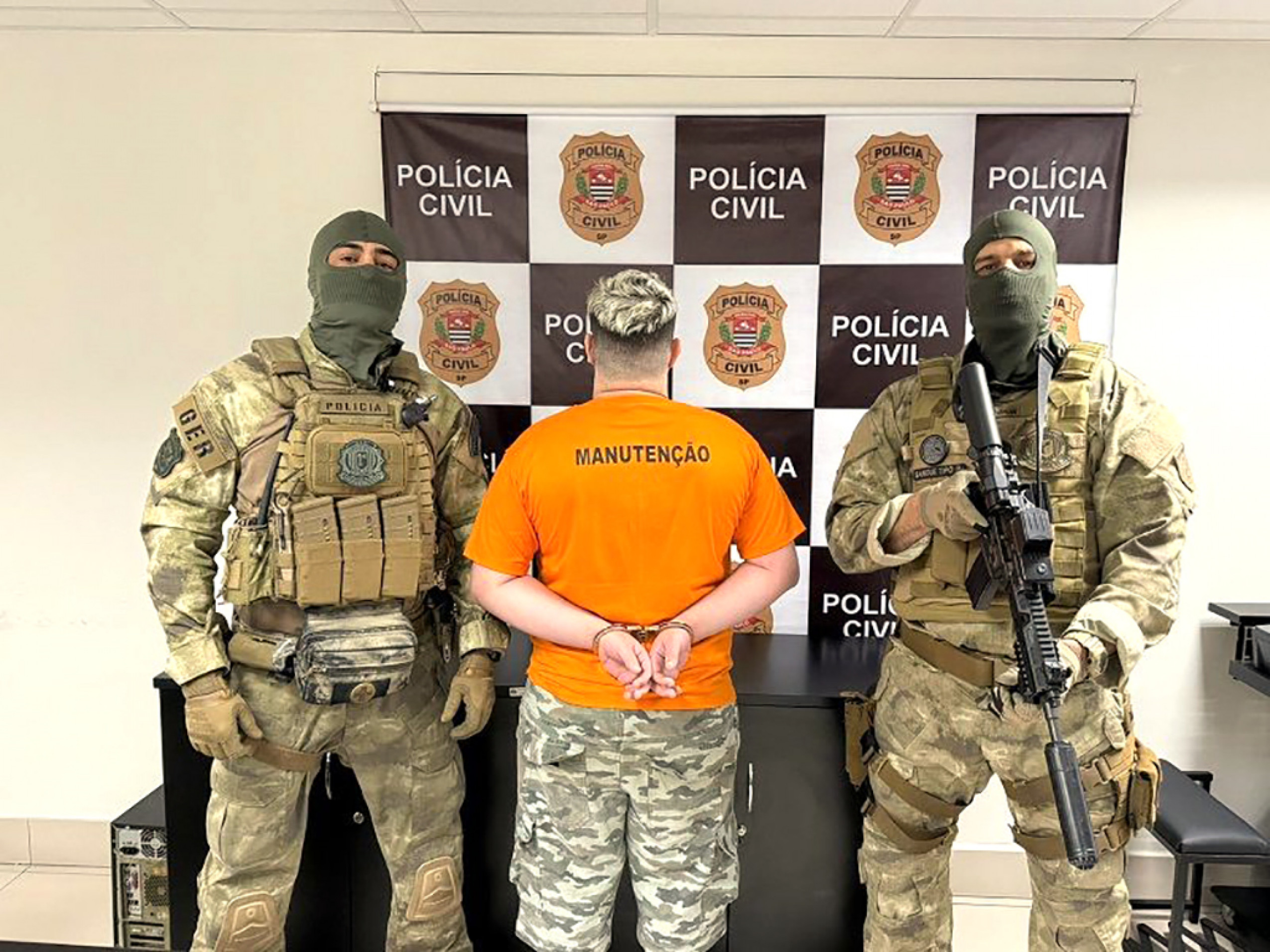 Prisão ocorreu  durante a operação 