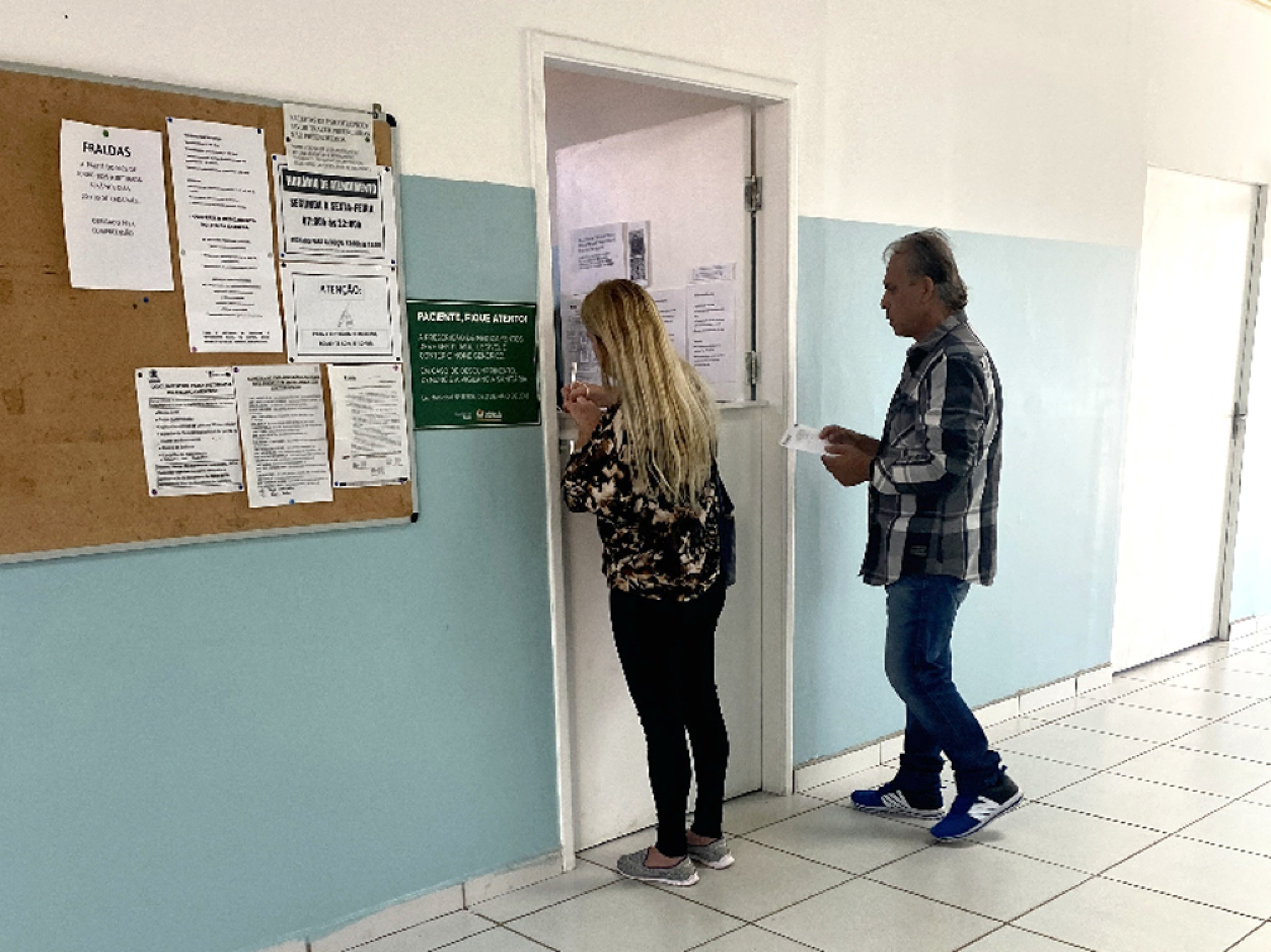 Na farmácia da UBS do Jardim São Guilherme, funcionários dão as mesmas respostas 
