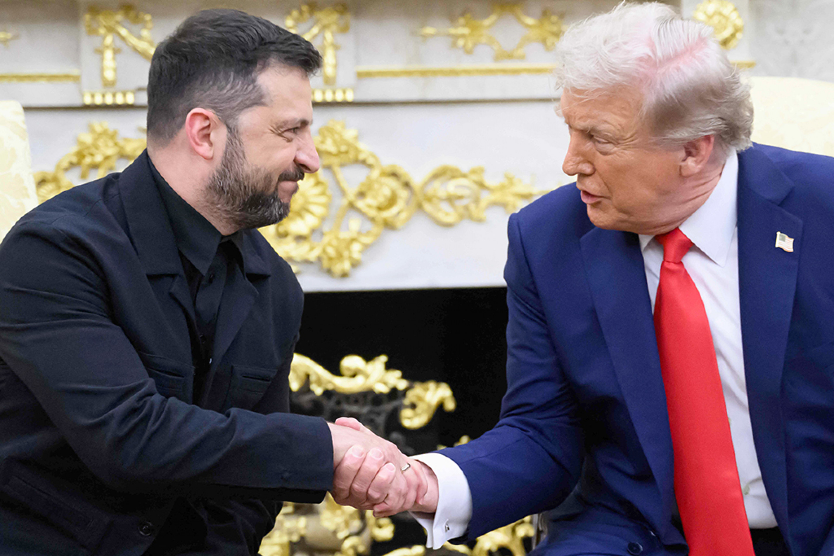 Volodimir Zelensky e Donald Trump se reuniram na Casa Branca e tiveram bom diálogo
