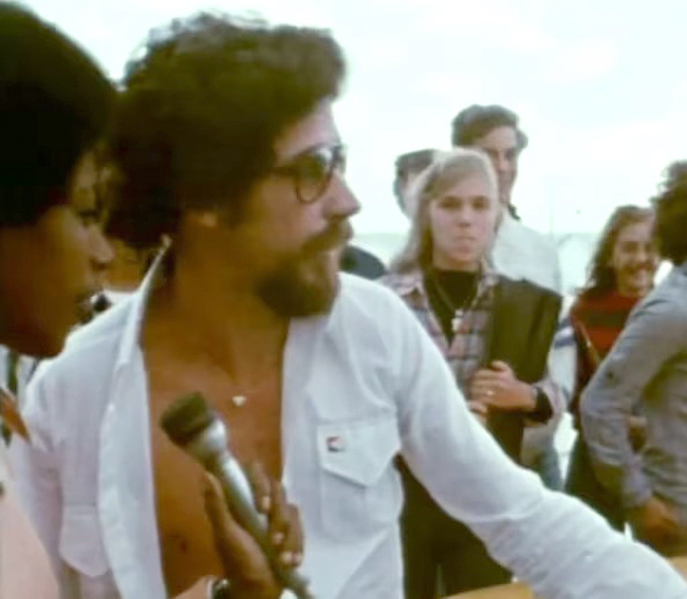 Cantor e repórter viveram encontro inesperado 
