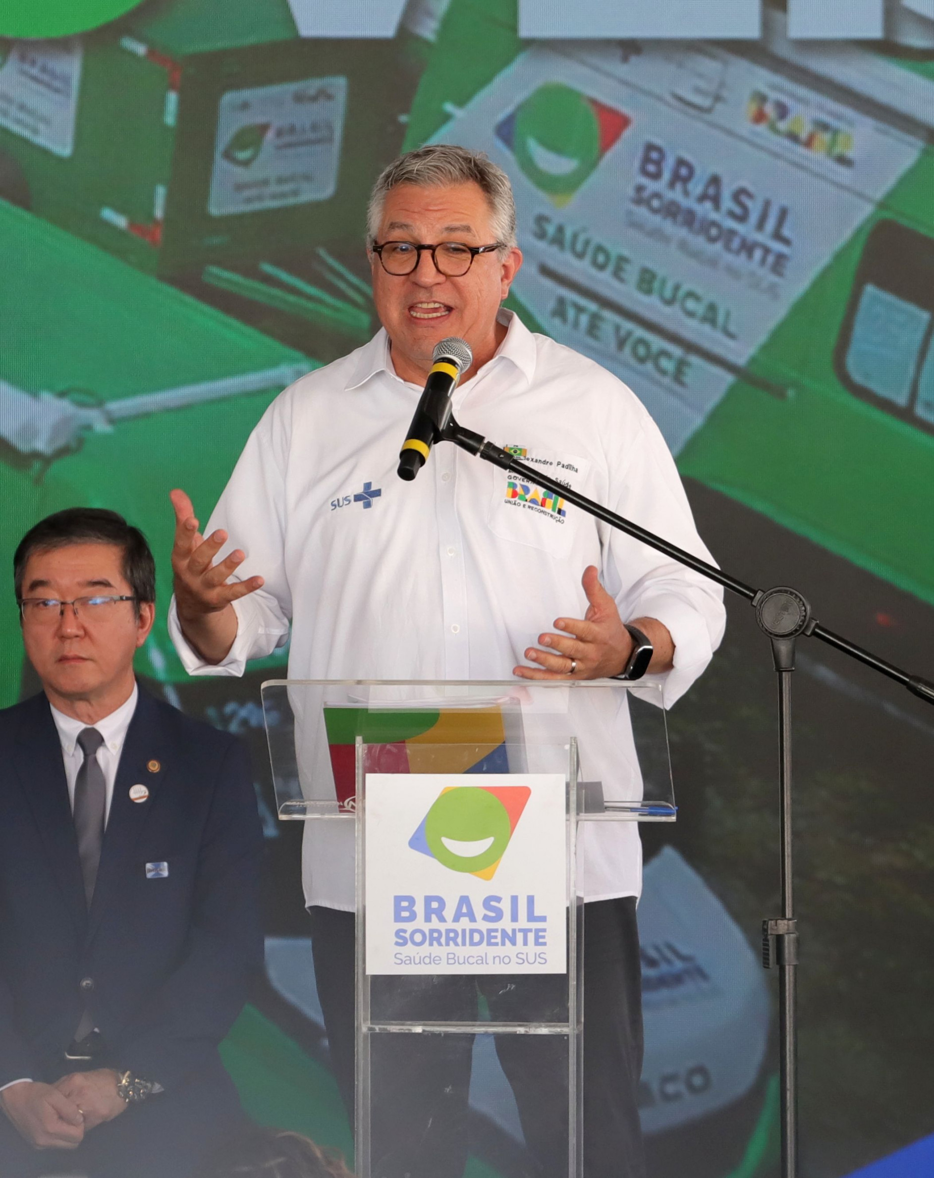 O ministro da Saúde, Alexandre Padilha, em visita a Sorocaba, comentou que tem adotado estratégias para diminuir a fila da saúde em todo o país