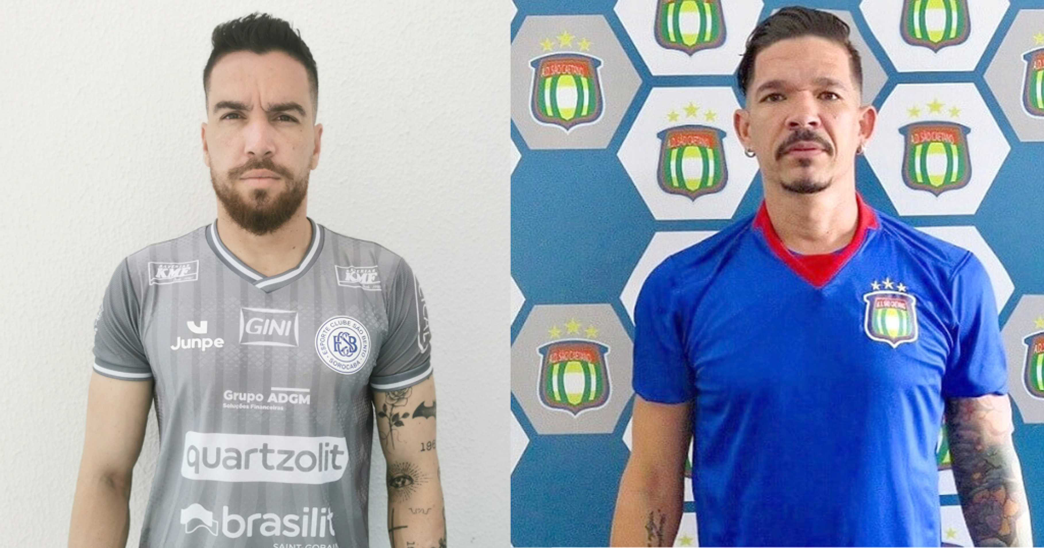 Rafael Pascoal vem da Portuguesa e Rodrigo Andrade 
estava no URT