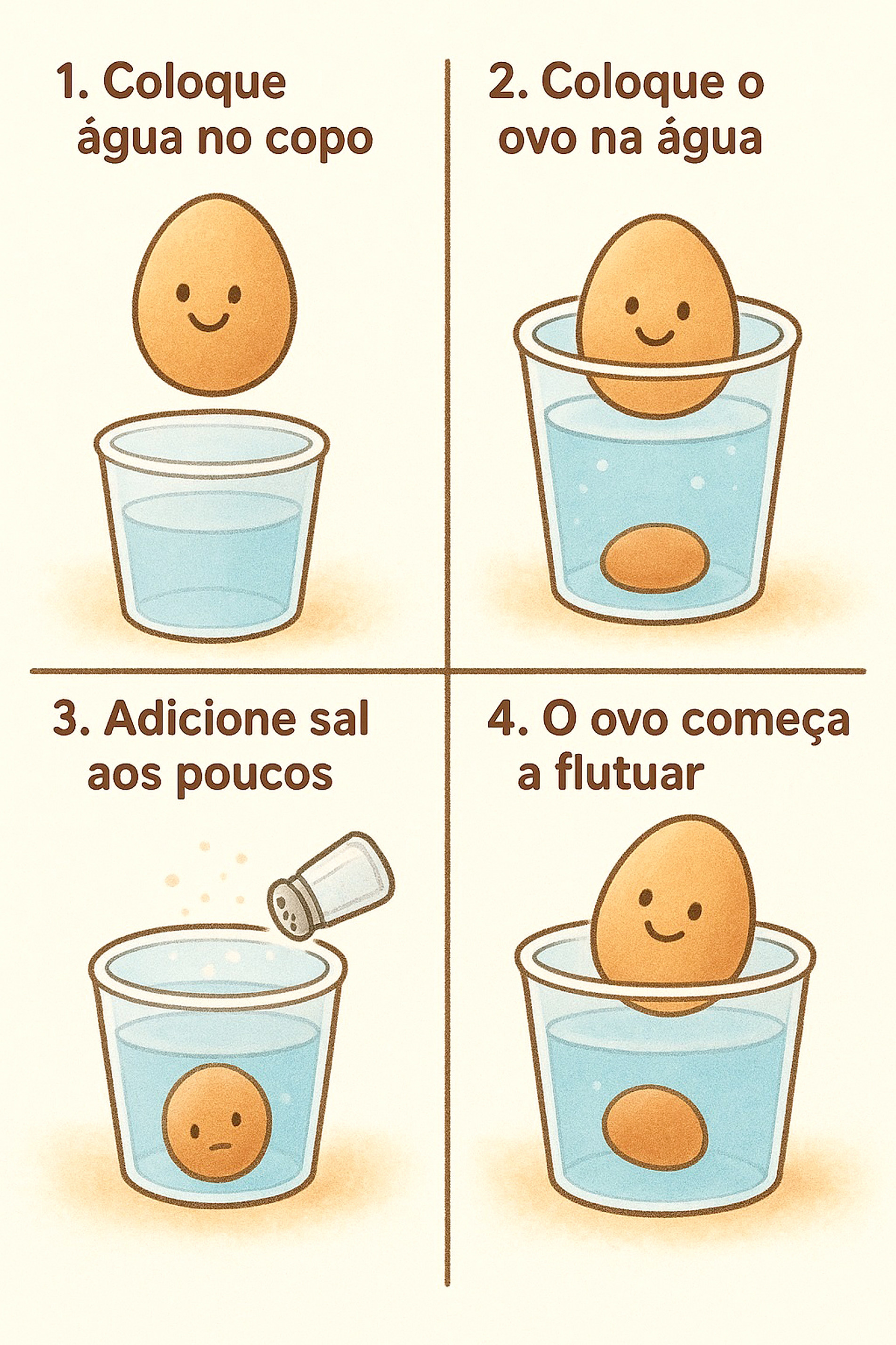 Ovo que flutua