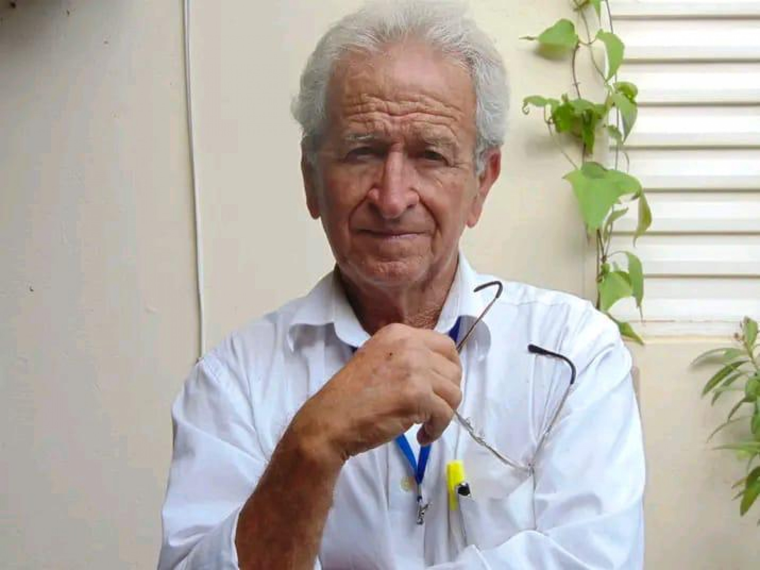 O jornalista José Carlos Amaral, aos 83 anos