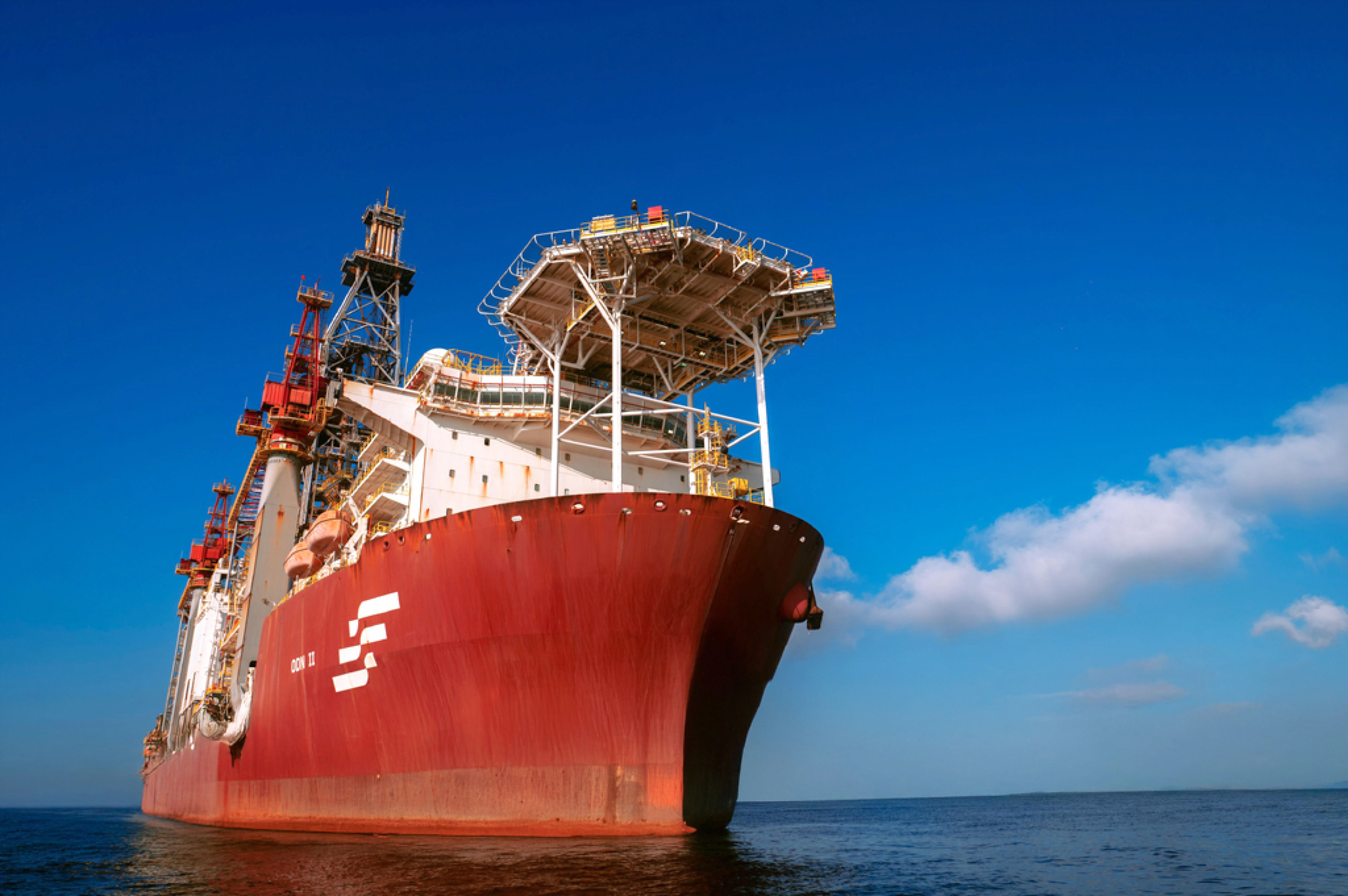 Sonda de perfuração NS-42 é usada no exercício simulado
