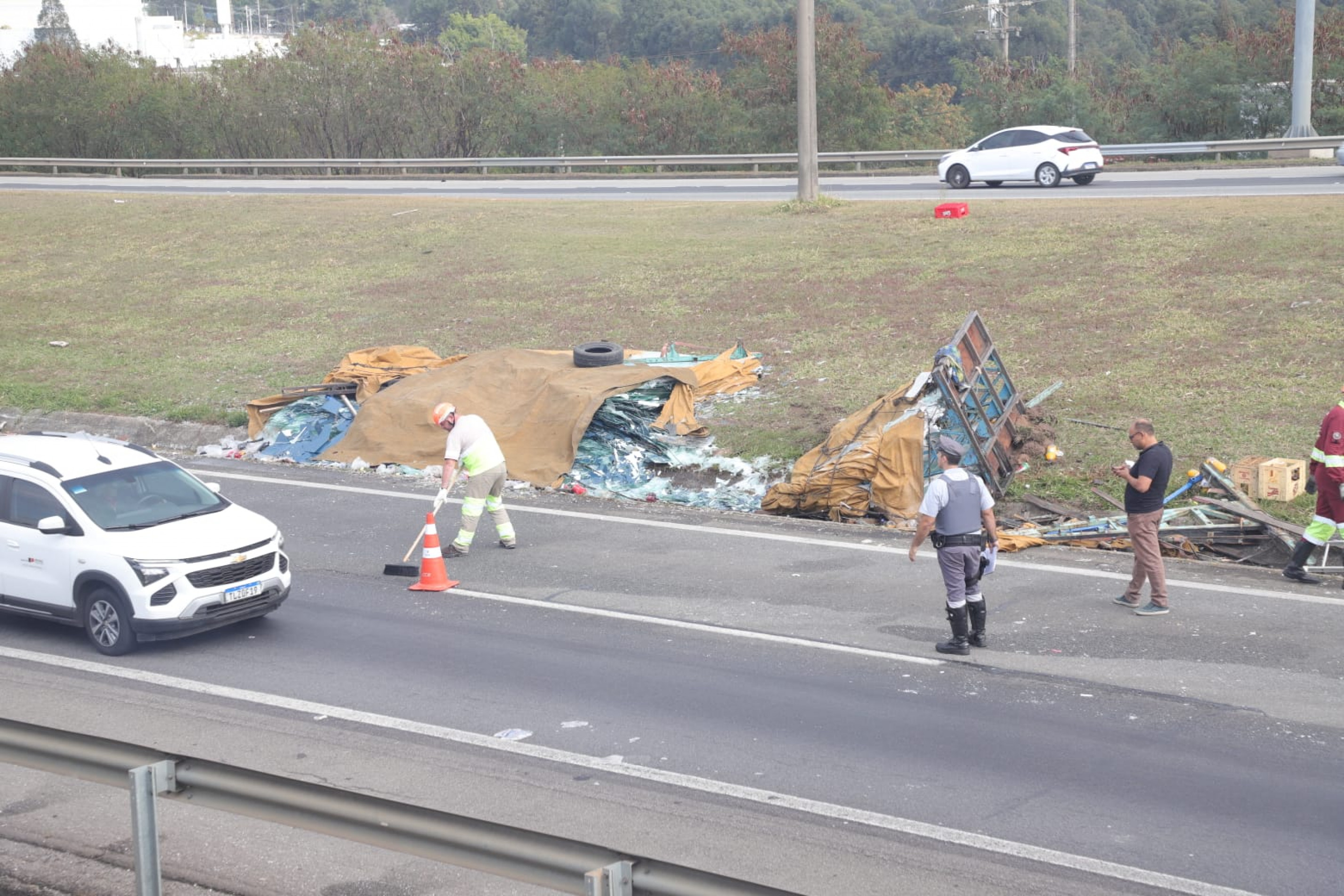  Acidente ocorreu próximo a entrada do bairro Aparecidinha