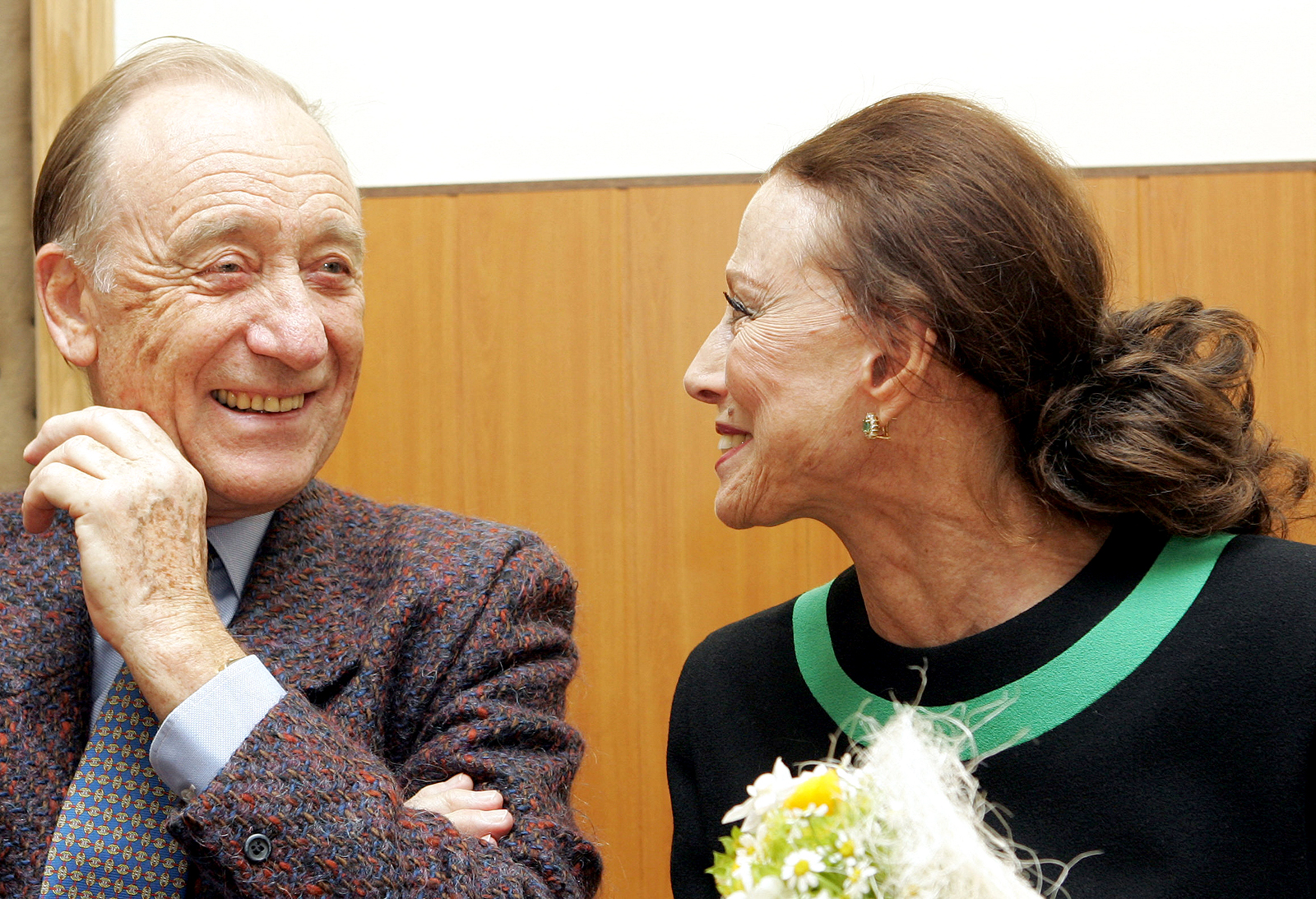 Rodion Shchedrin e a esposa Plisetskaya
