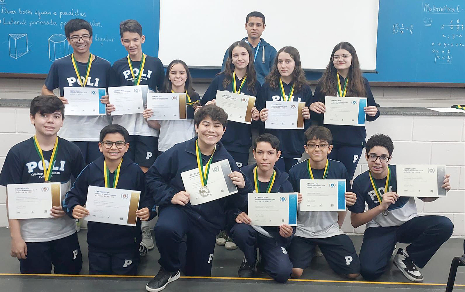 Alunos participaram da competição com determinação e talento