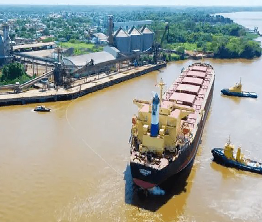 Porto Santana das Docas fica no Amapá
