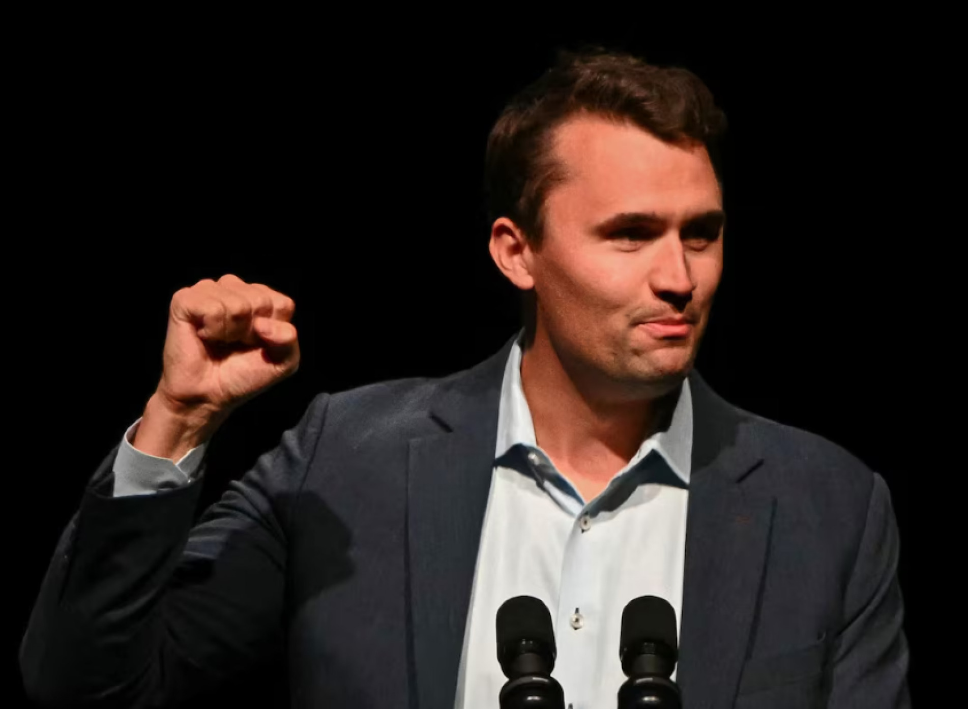 Charlie Kirk era apoiador do presidente Donald Trump 
