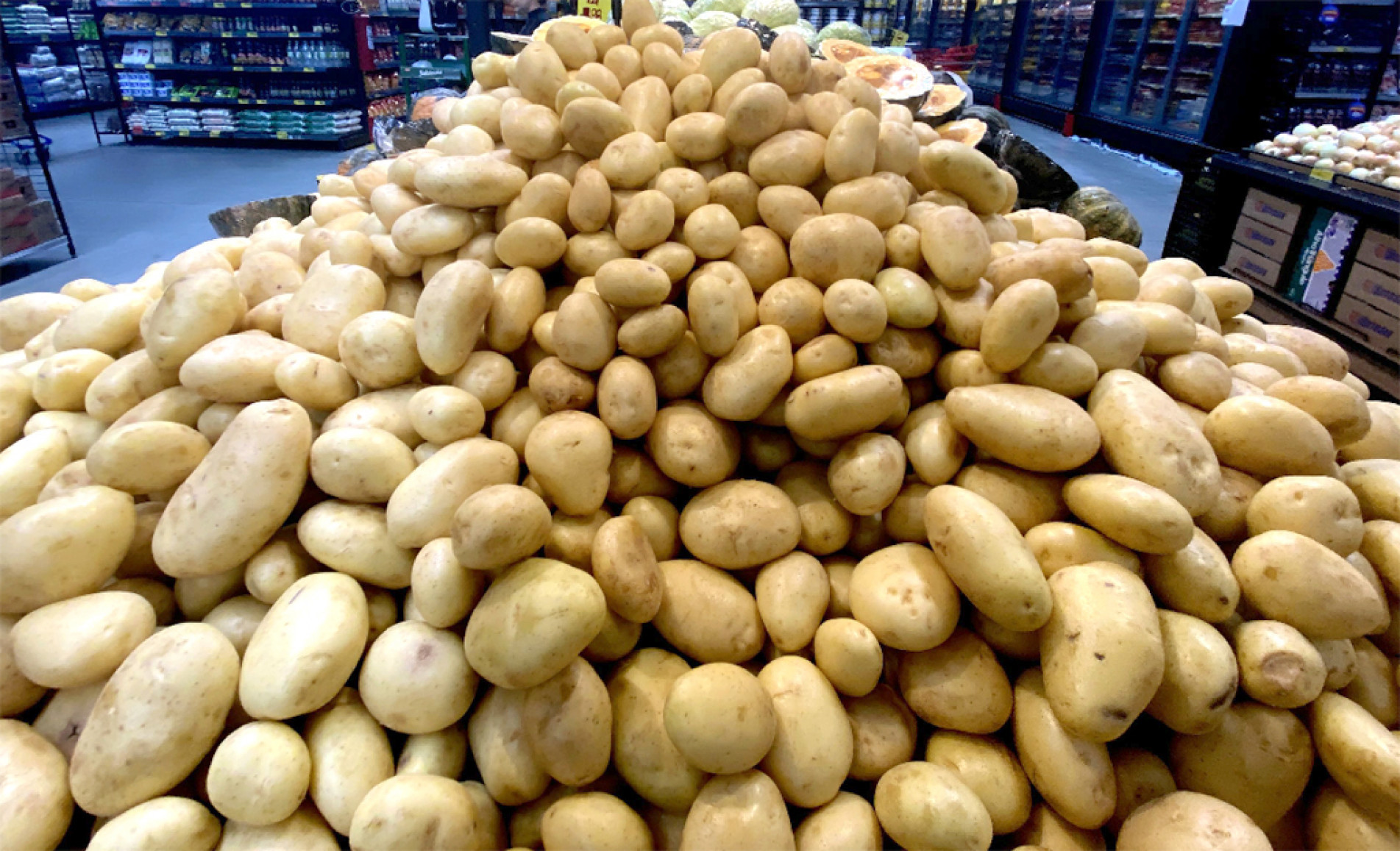 Maior oscilação nos valores de venda foi na batata, de R$ 1,56 para R$ 5,99 o quilo