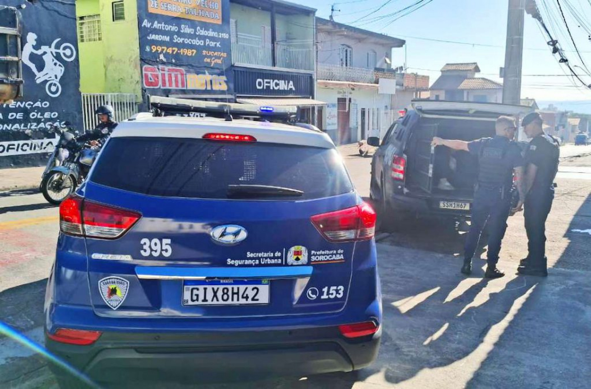 Os GCMs realizaram a abordagem e intervieram no conflito