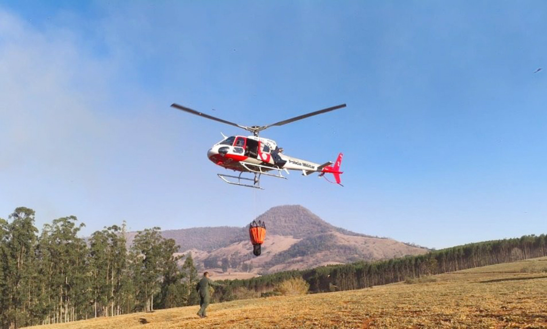 Defesa Civil informa que hoje o interior paulista seguirá sob a influência de uma massa de ar seco
