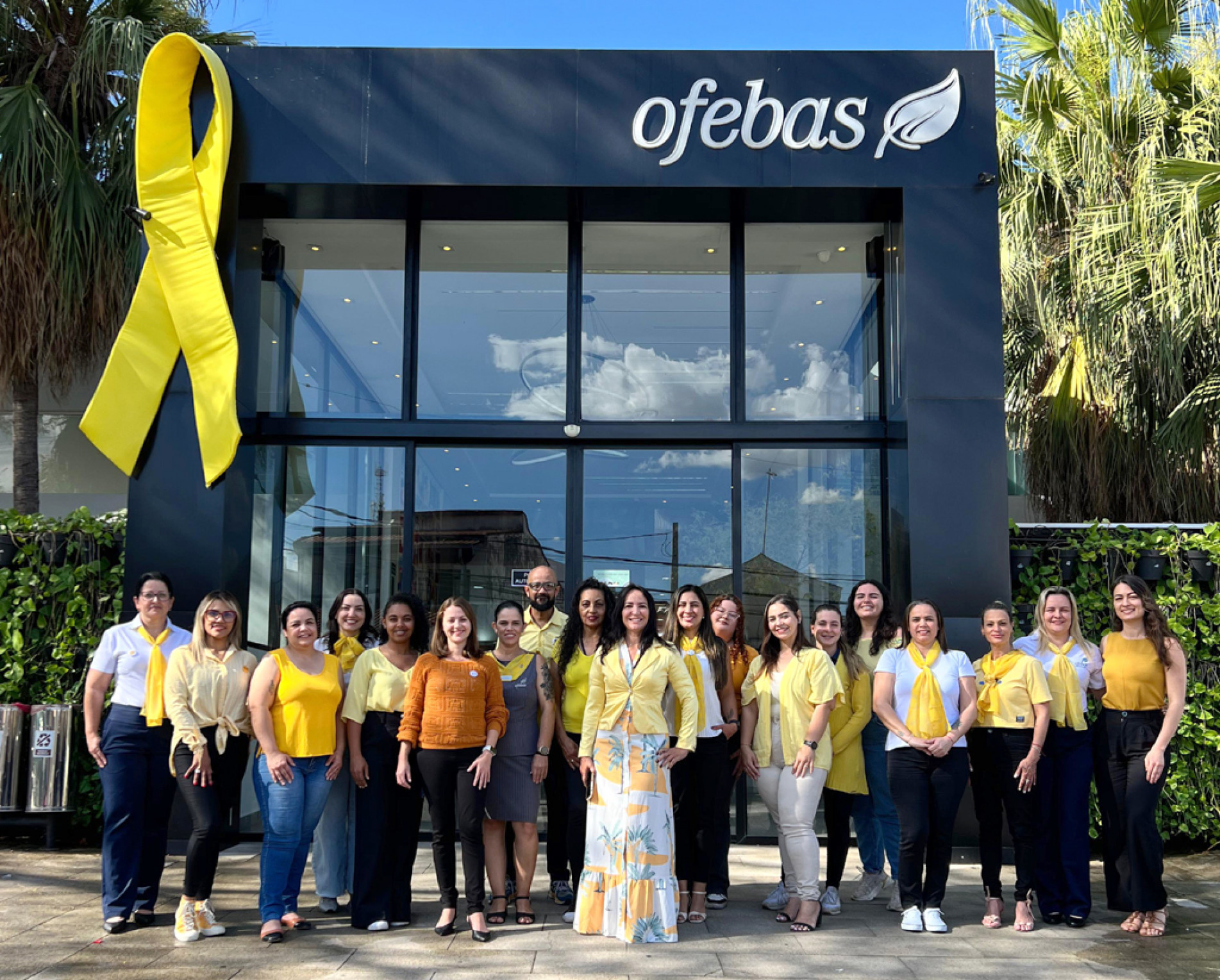 Comprometida com a valorização da vida, equipe da Ofebas também está engajada na causa
