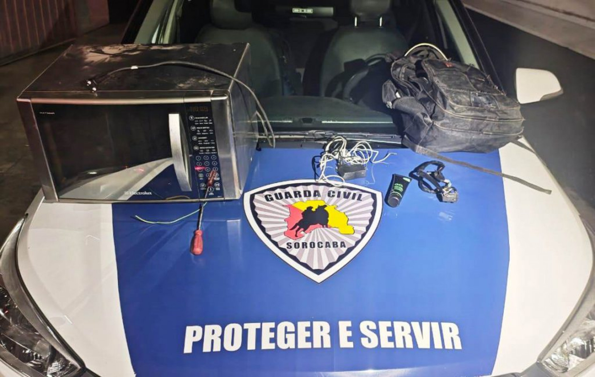 Objetos furtados foram recuperados e suspeitos encaminhados ao Plantão da Polícia Civil