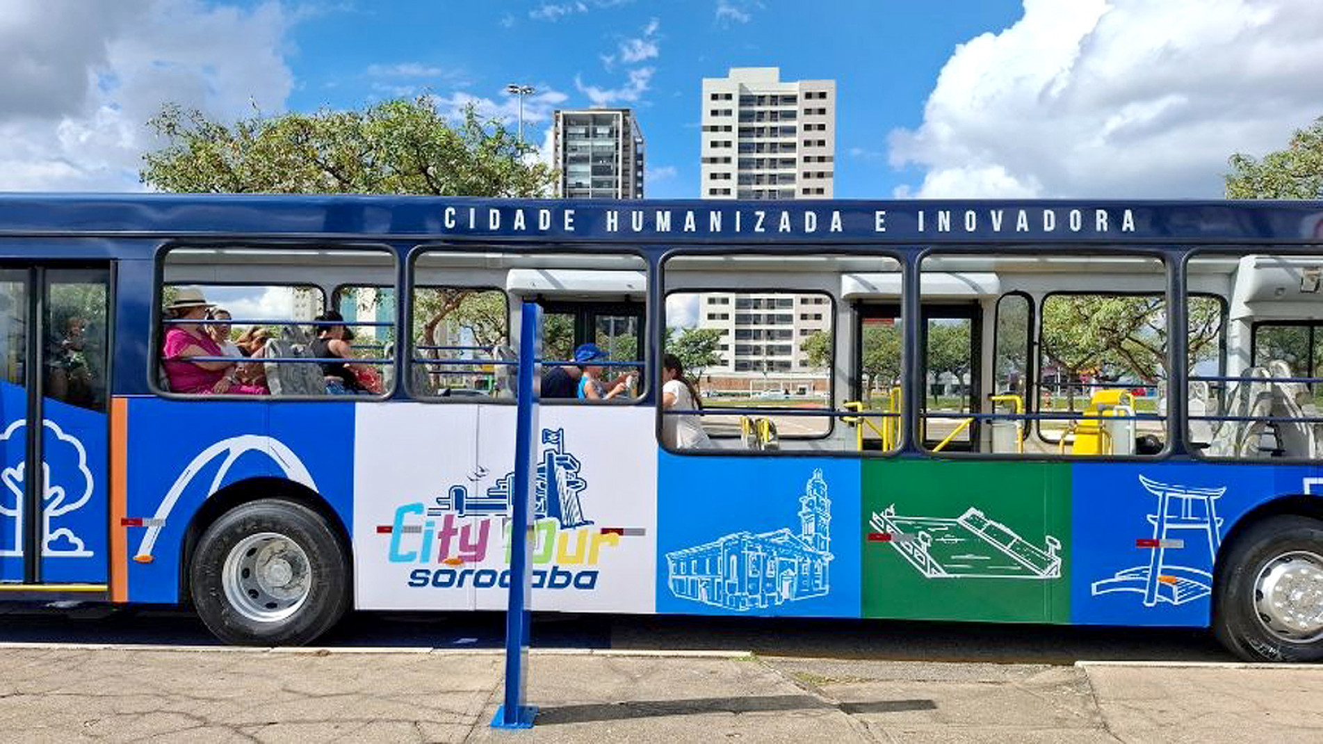 Roteiro do ônibus inclui os principais pontos históricos de Sorocaba 