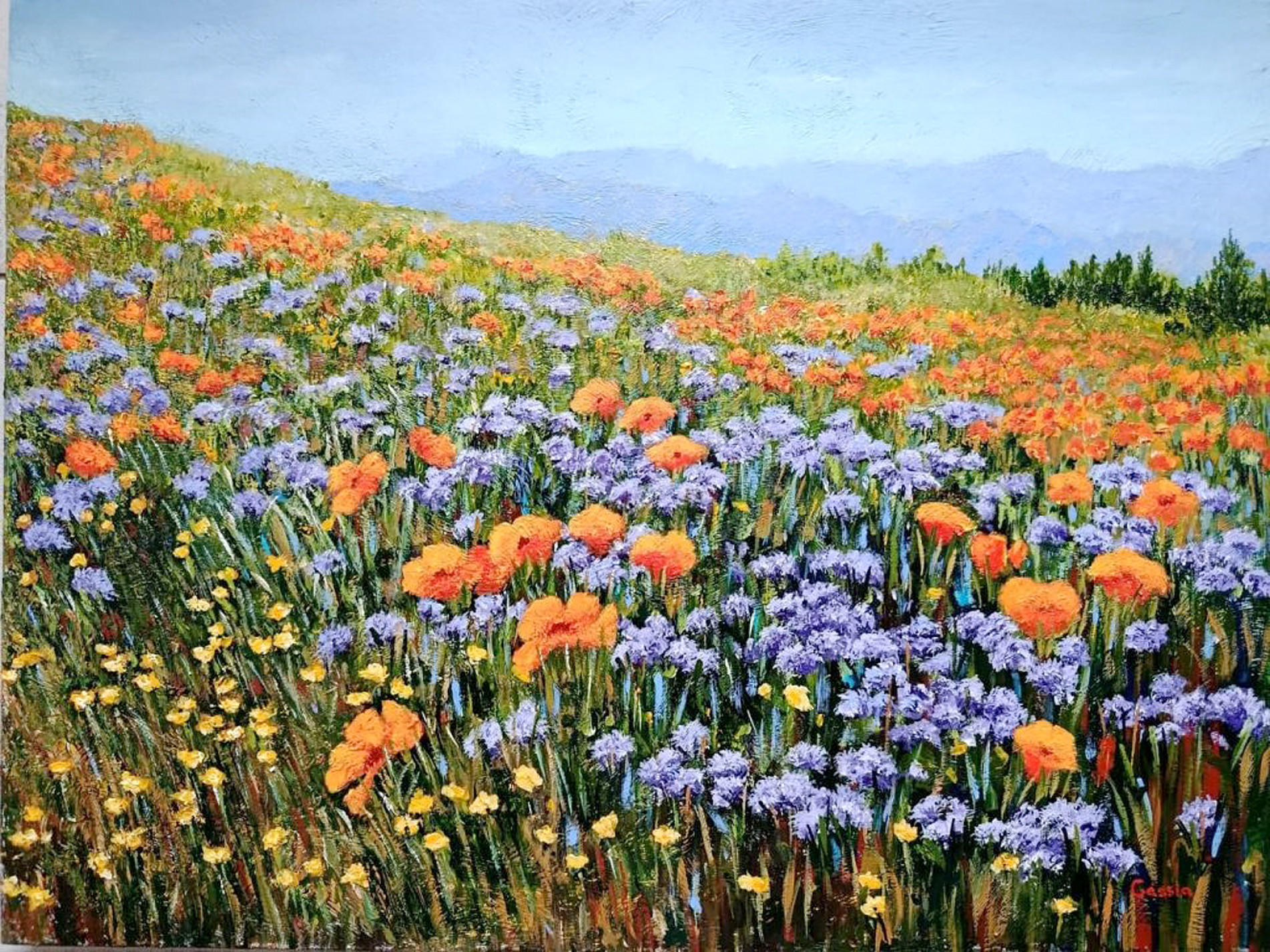 Mostra reúne dez obras da artista Cassia Moreto Seraphim no Palacete de Cristal

