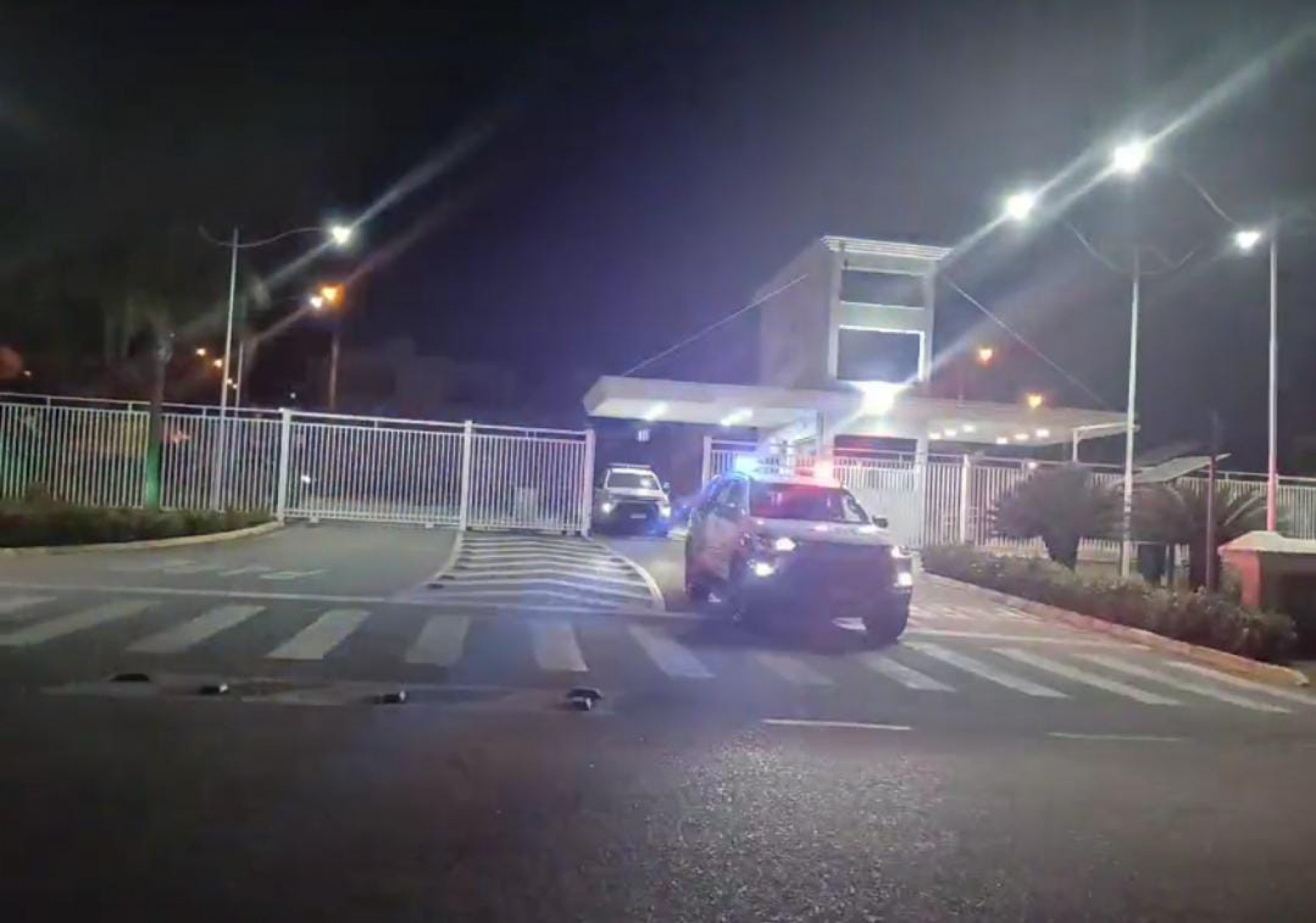 Operação contou com diversas viaturas