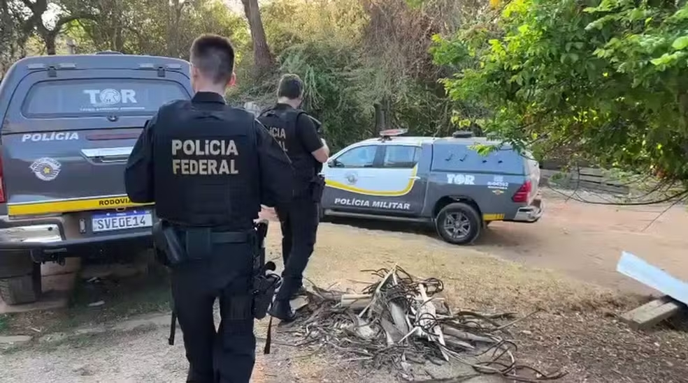A ação mobilizou 120 policiais – sendo 60 policiais federais e 60 policiais militares rodoviários