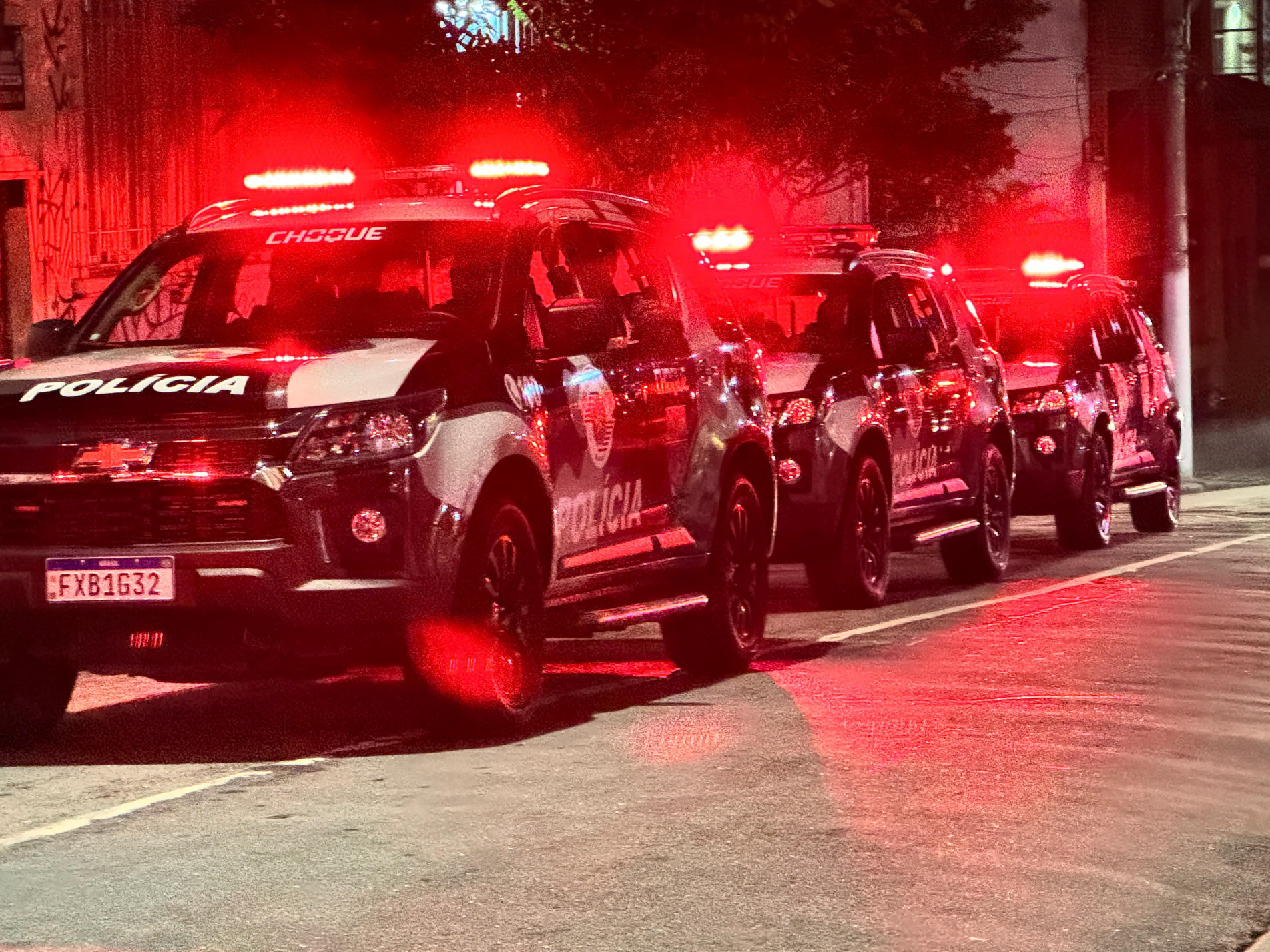 A operação segue em andamento