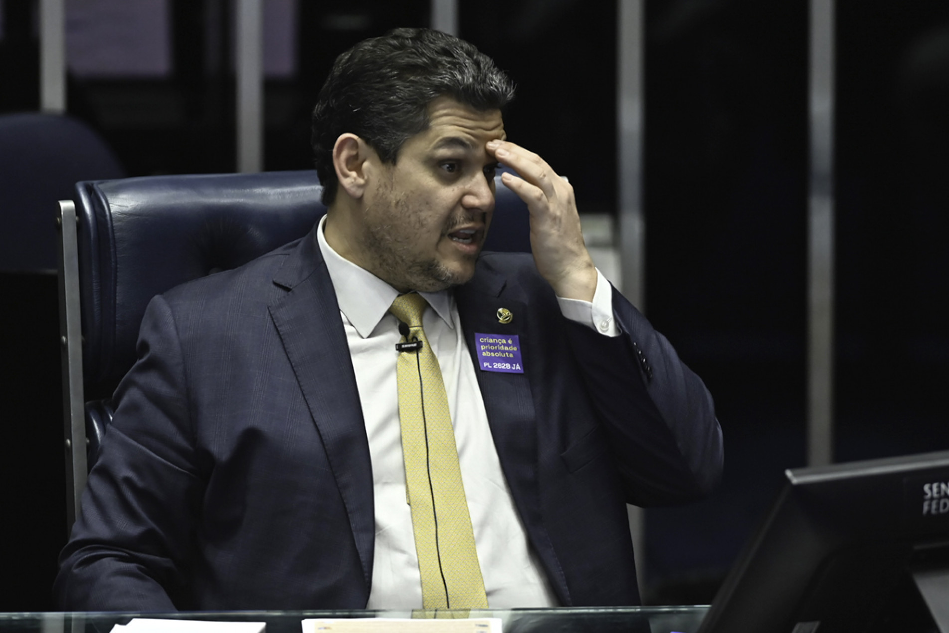 Davi Alcolumbre (União-AP) formalizou o arquivamento