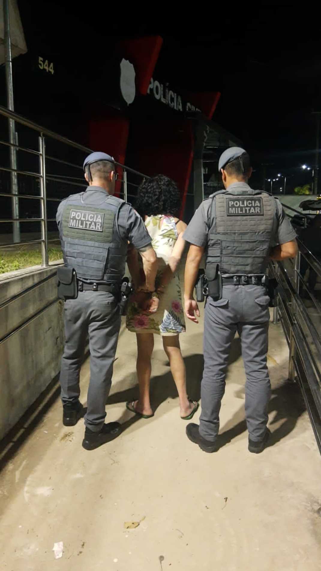 A mulher estava com sinais de embriaguez