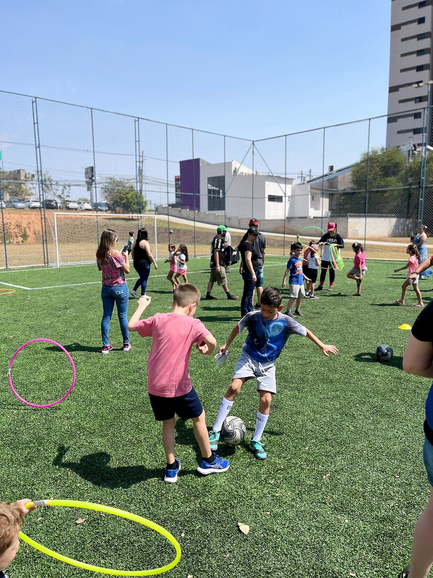 Momentos de interação, diversão e aprendizado...