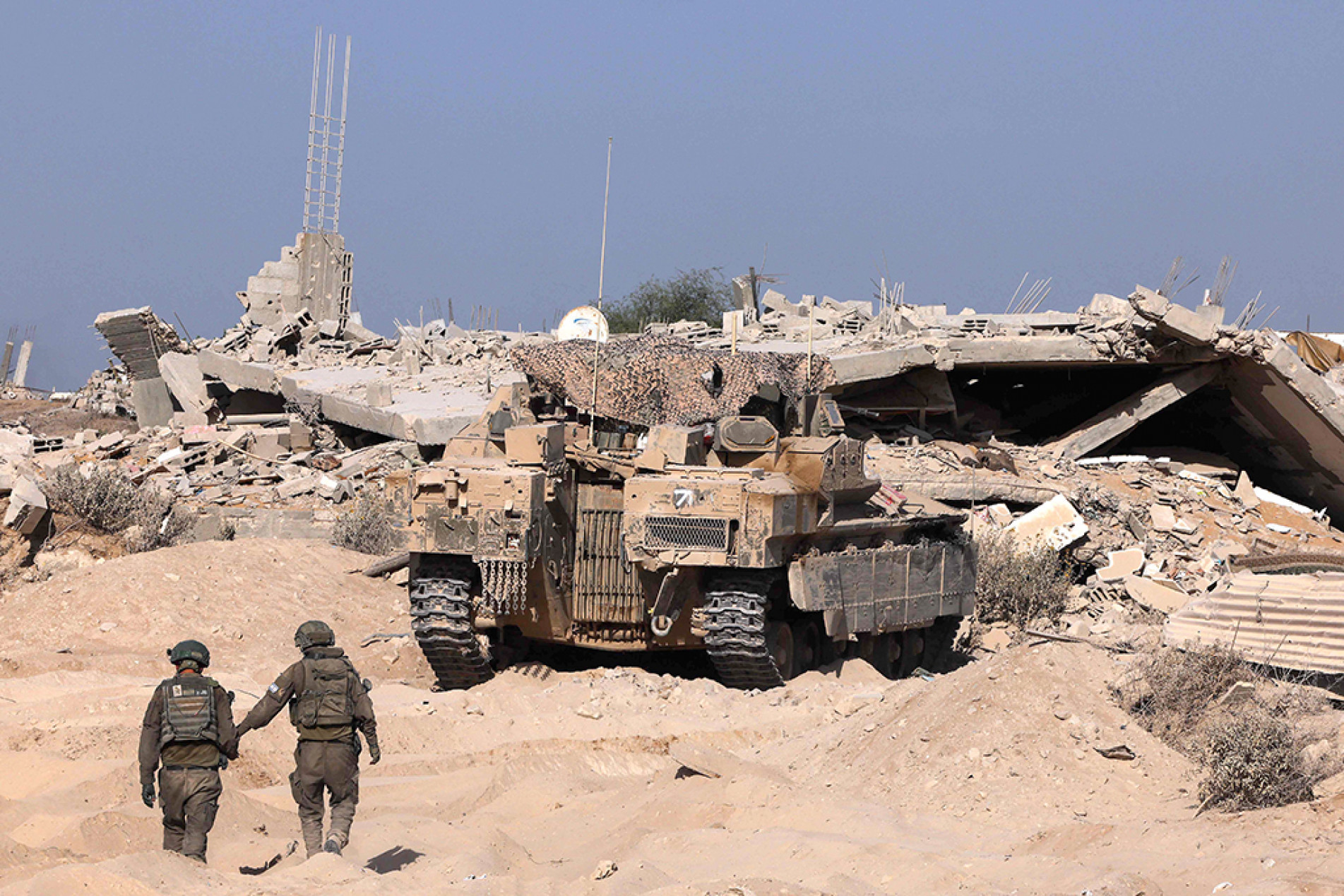 Exército israelense anunciou que continuava com suas operações na Faixa de Gaza
