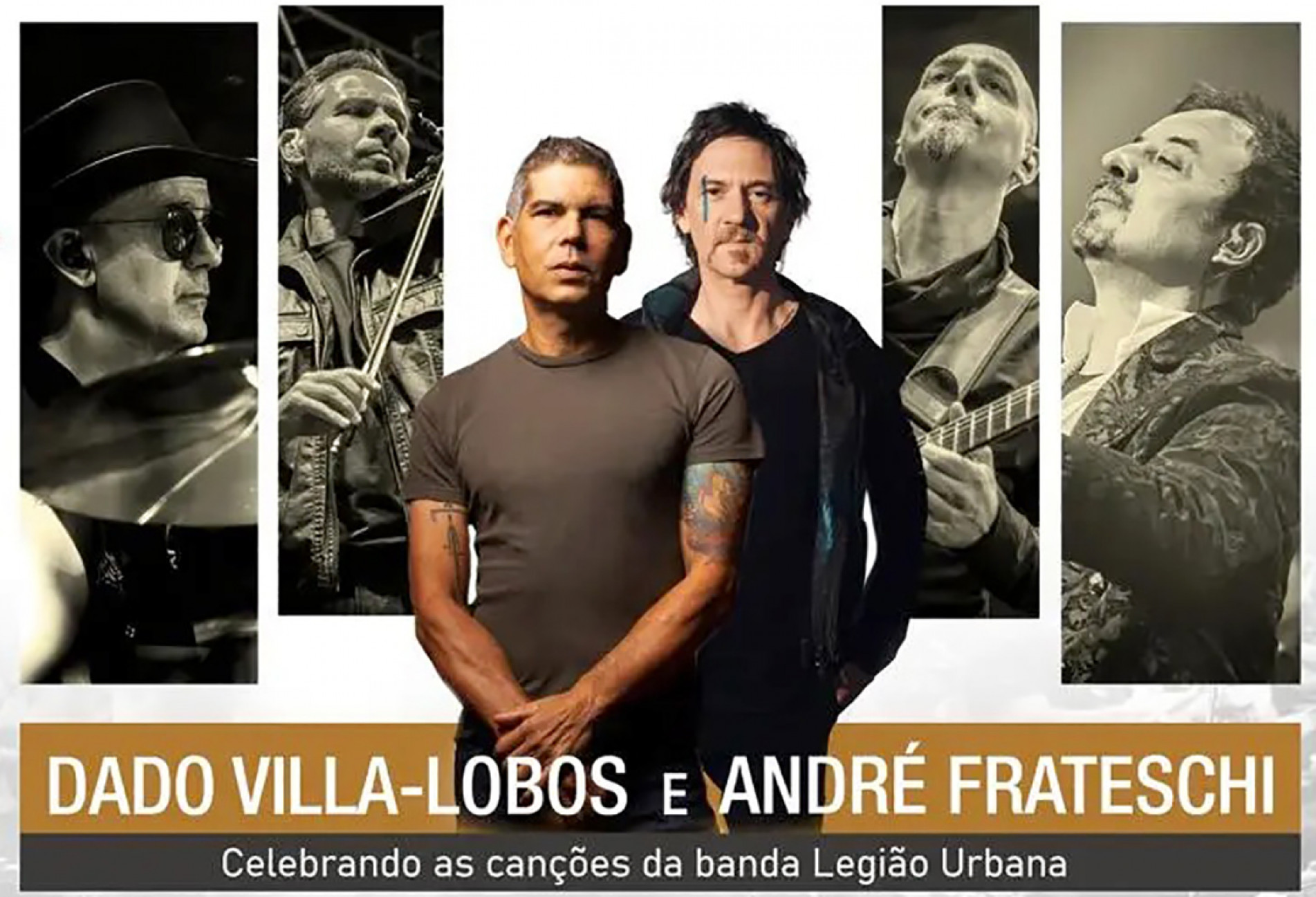 Villa-Lobos e Frateschi compartilham o palco em show
