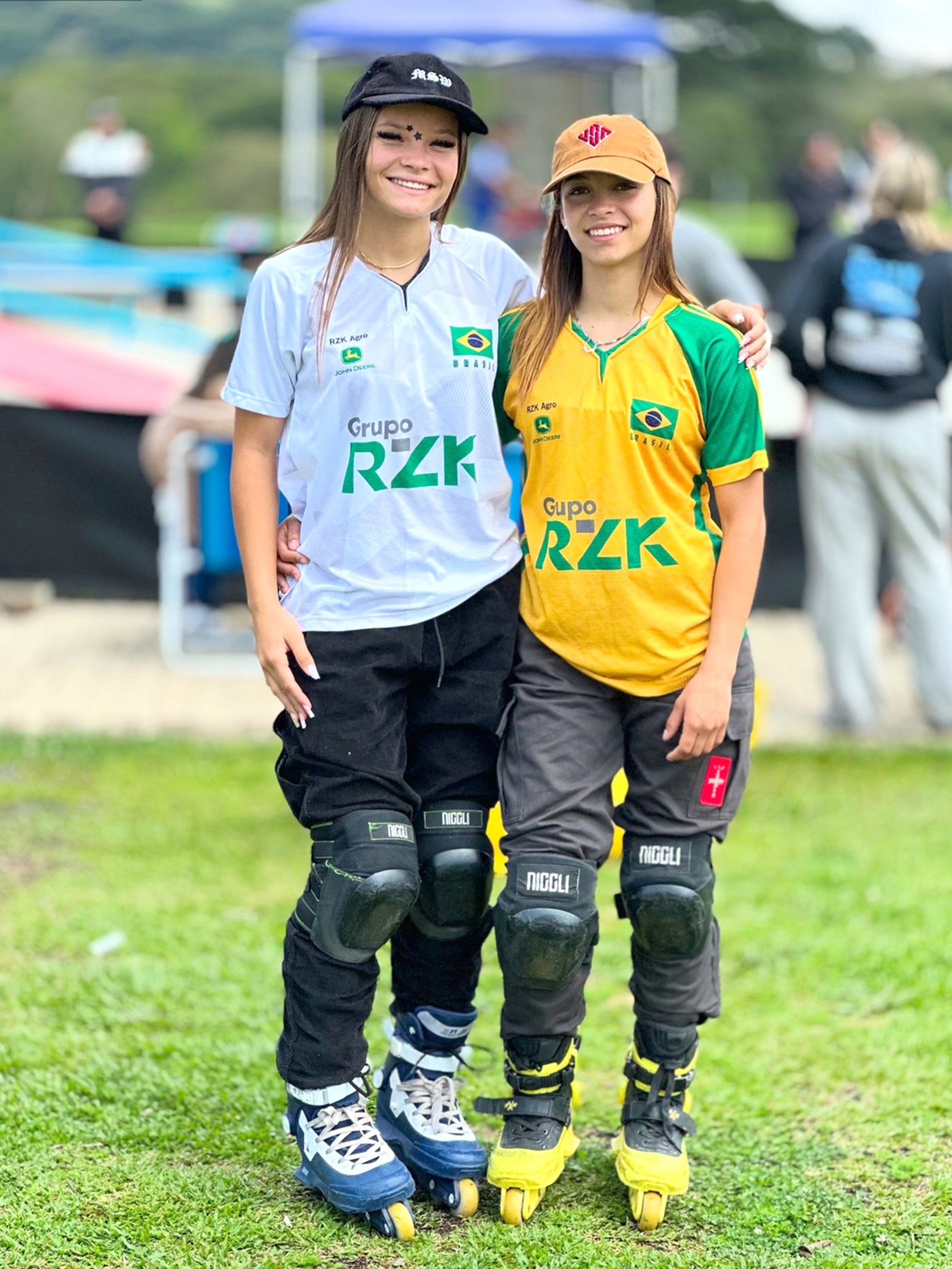 Duda e Julika são convocadas pela Confederação Skate Brasil
