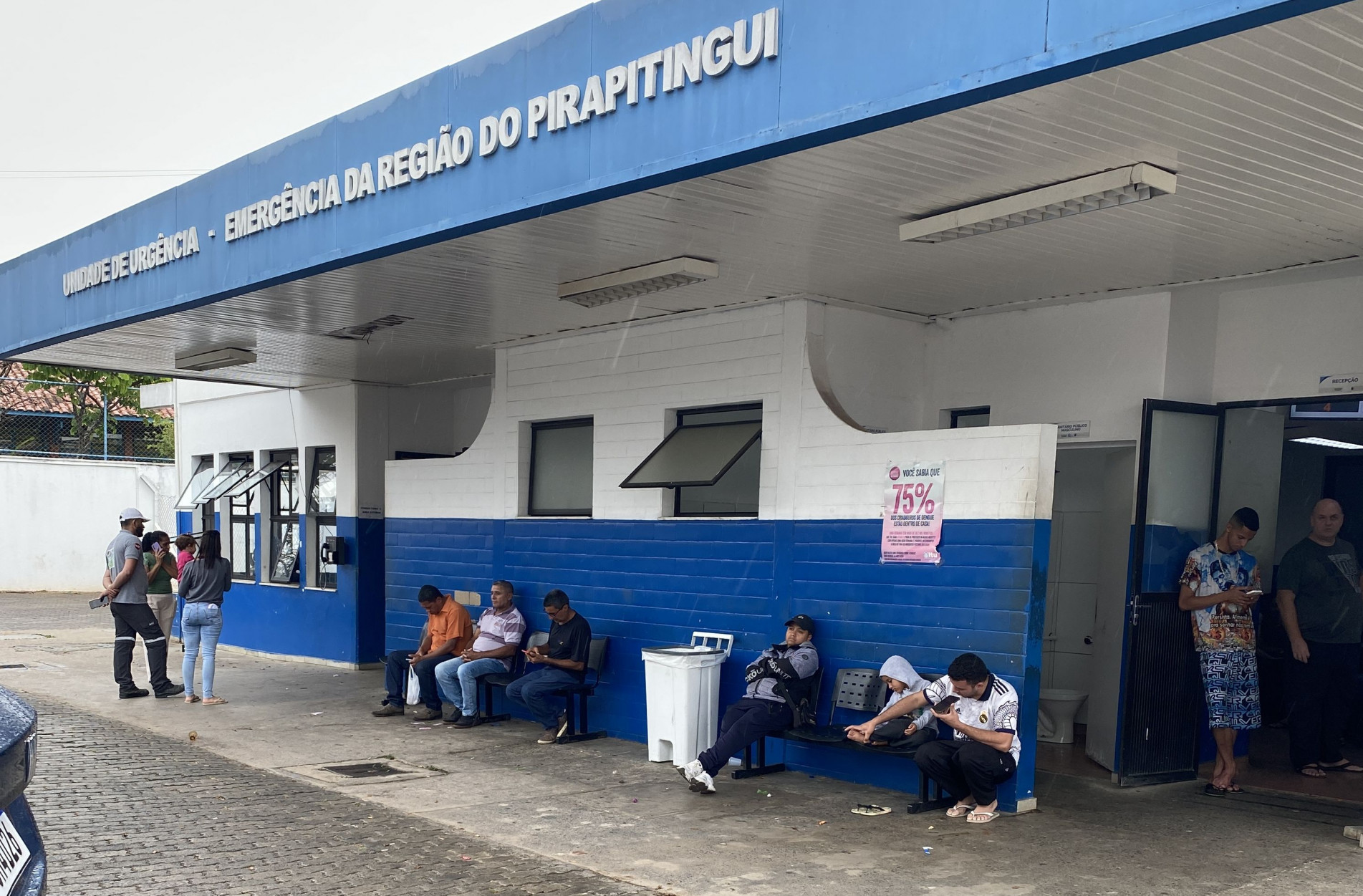 O caso aconteceu ontem, depois das 18 horas