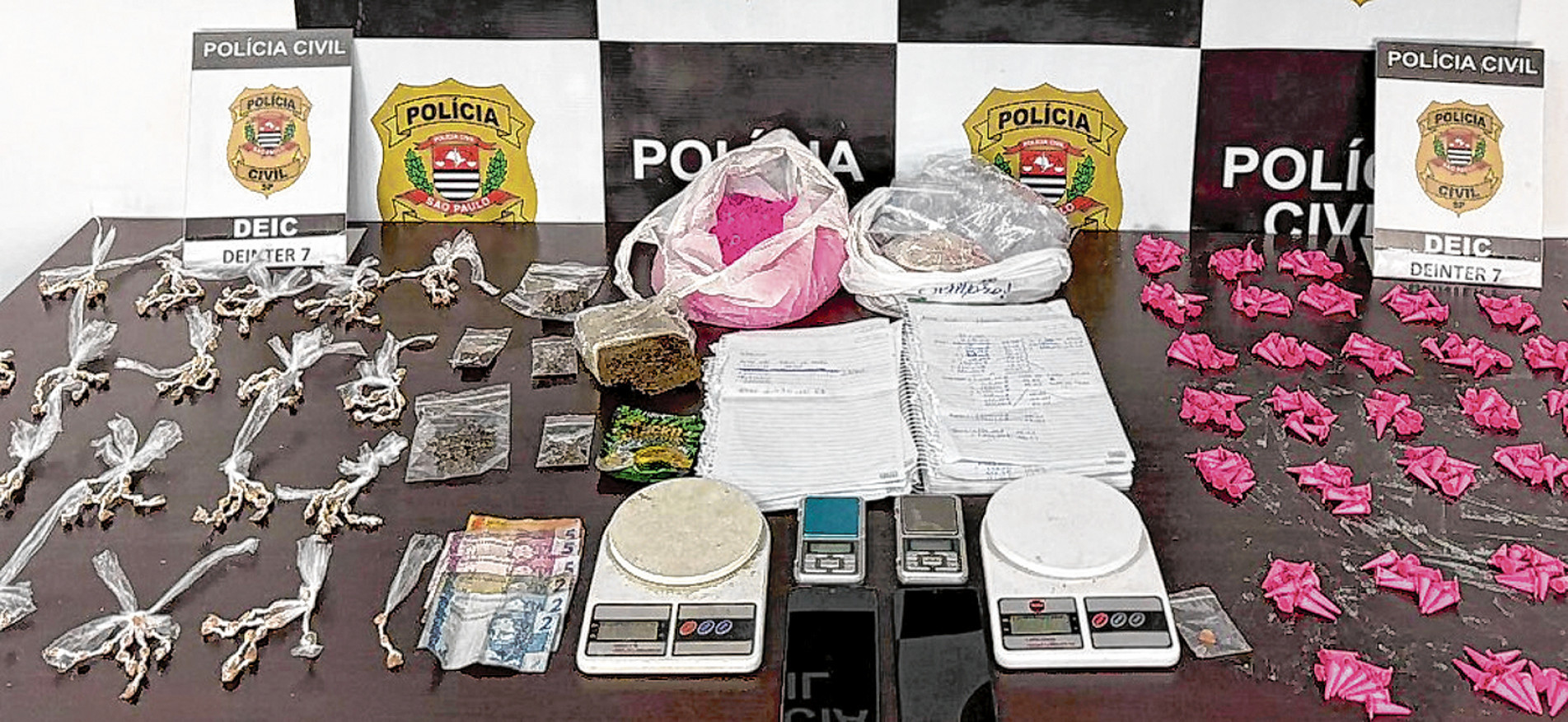 Flagrantes de tráfico se tornaram 
mais comuns nos últimos meses