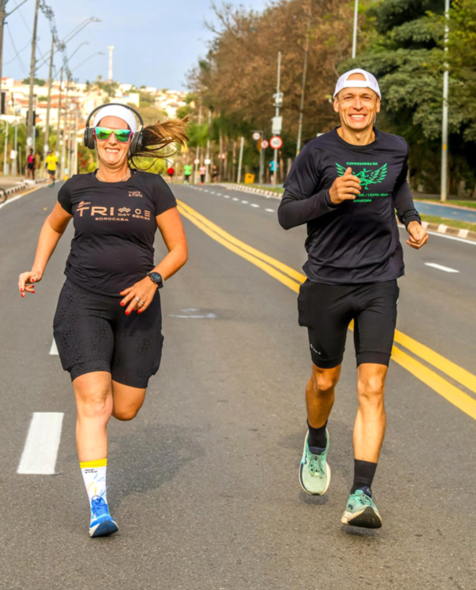 Lilian e Wellington correrão pela segunda vez: preparação intensa 
